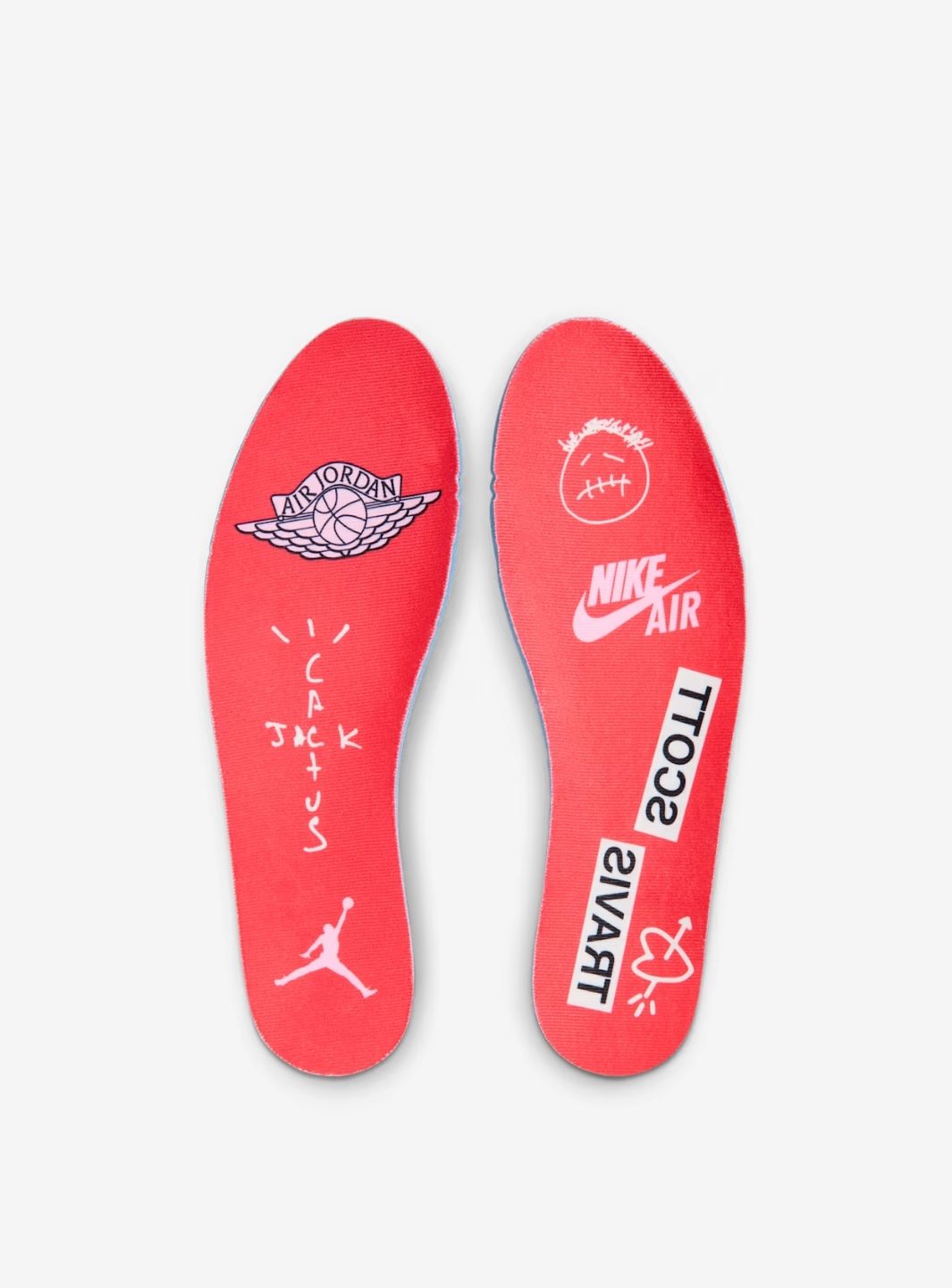 Air Jordan 1 Retro Low OG SP Travis Scott Sail Tropical Pink - 图片 8