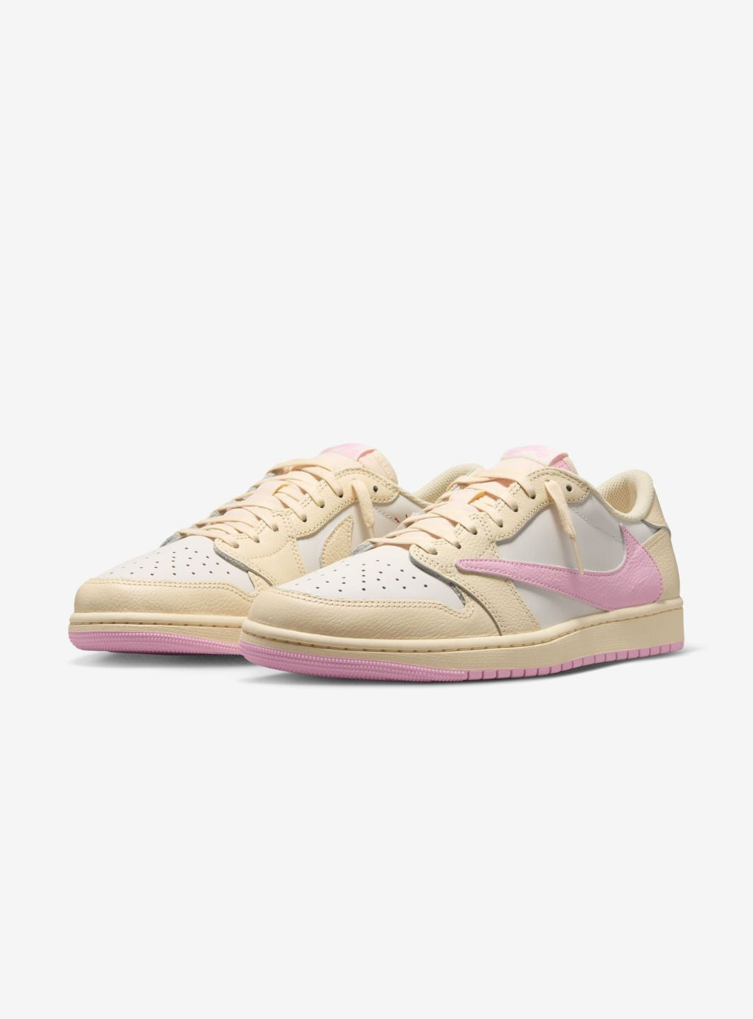 Air Jordan 1 Retro Low OG SP Travis Scott Shy Pink - 图片 2