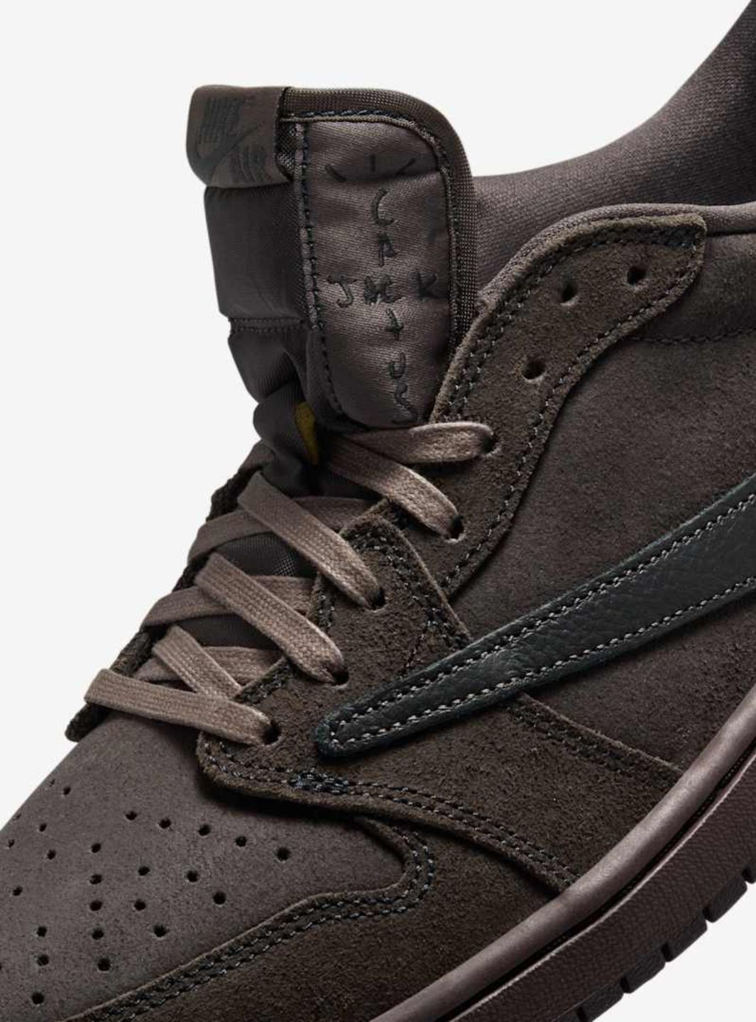 Air Jordan 1 Retro Low OG SP Travis Scott Velvet Brown - 图片 7