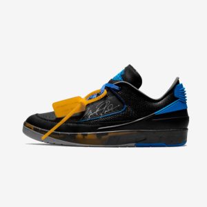 Air Jordan 2 Retro Low SP Off-White Black Blue