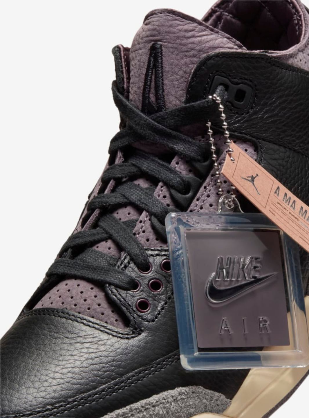 Air Jordan 3 Retro OG SP A Ma Maniére Black Violet Ore - Image 3