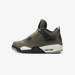 Air Jordan 4 Retro SE Craft Medium Olive (GS)