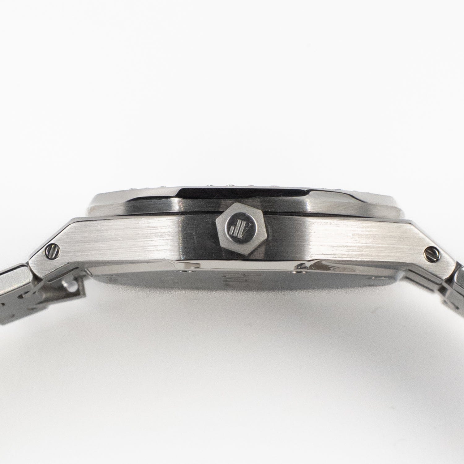 Audemars Piguet Royal Oak 15088ST.ZZ.0789ST.01 'Ladies' Stainless Steel Blue Diamond Dial Diamond Bezel - 图片 8