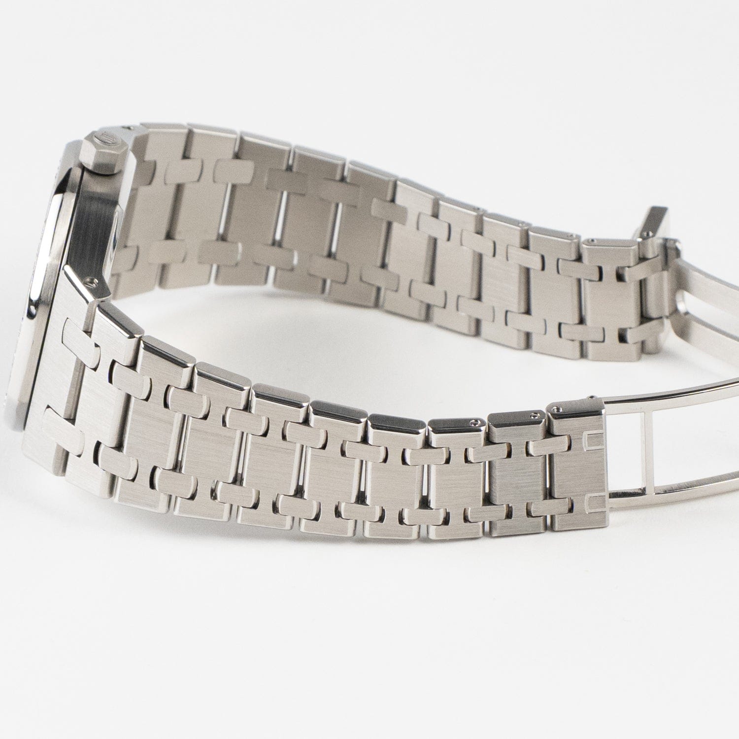 Audemars Piguet Royal Oak 15088ST.ZZ.0789ST.01 'Ladies' Stainless Steel Blue Diamond Dial Diamond Bezel - 图片 10