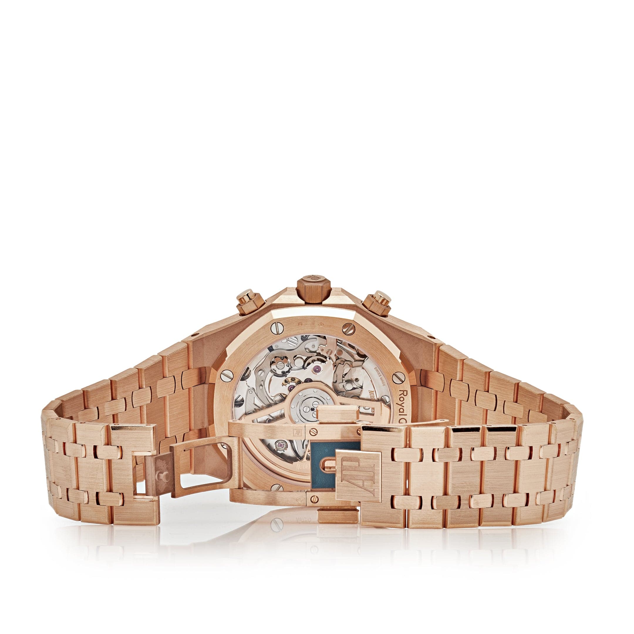 Audemars Piguet Royal Oak 26240OR.OO.1320OR.08 Chronograph Rose Gold Khaki Green Dial - 图片 8