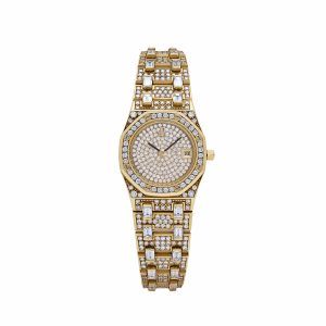 Audemars Piguet Royal Oak 66345BA.ZZ.0790BA.01 Vintage 'Ladies' Yellow Gold Diamond-Set Quartz (1993)