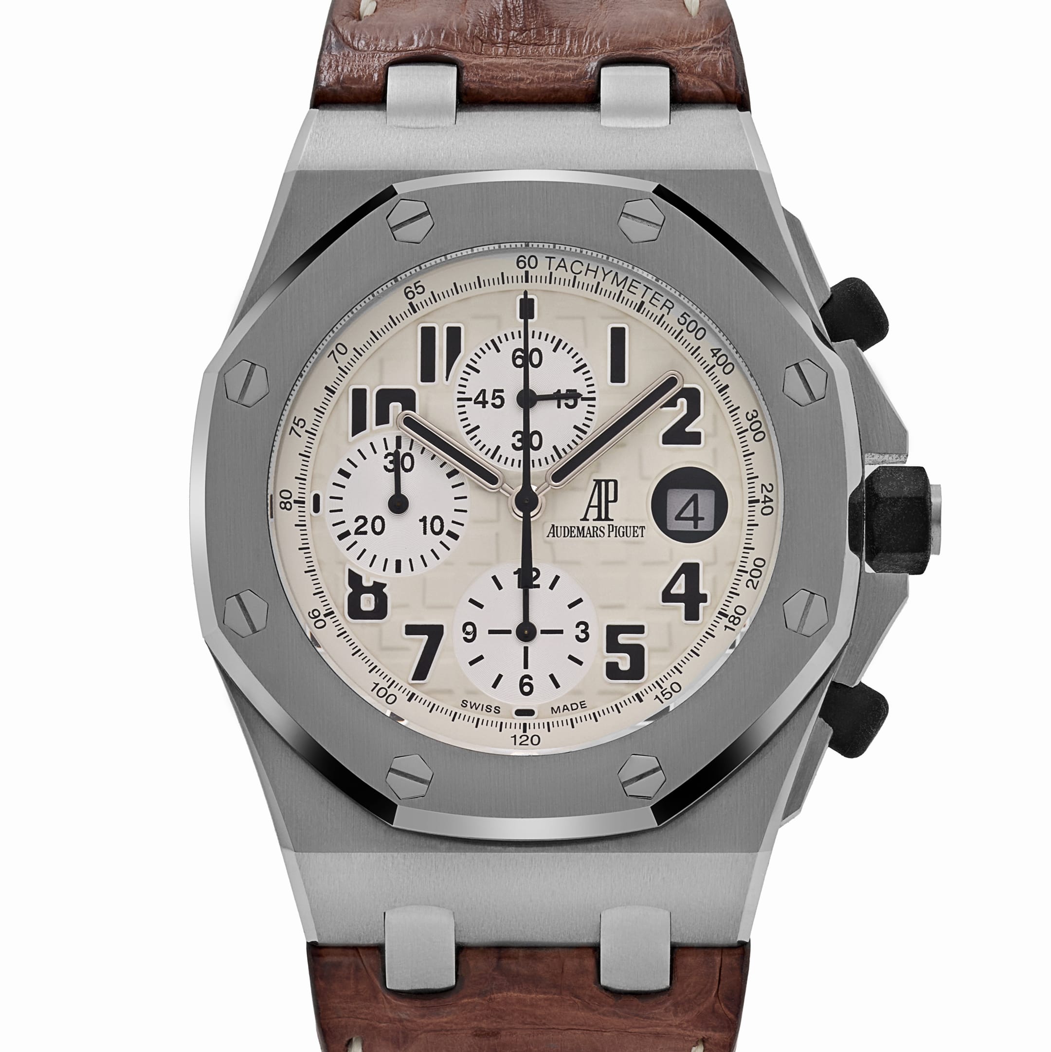 Audemars Piguet Royal Oak Offshore 26170ST.OO.D091CR.01 Chronograph 'Safari' Srainless Steel White Dial Limited Edition (2015) - 图片 4