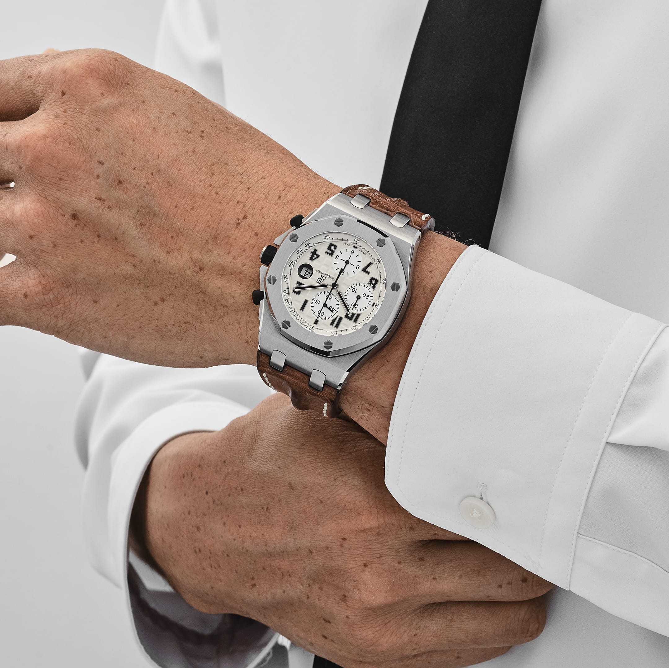 Audemars Piguet Royal Oak Offshore 26170ST.OO.D091CR.01 Chronograph 'Safari' Srainless Steel White Dial Limited Edition (2015) - 图片 3