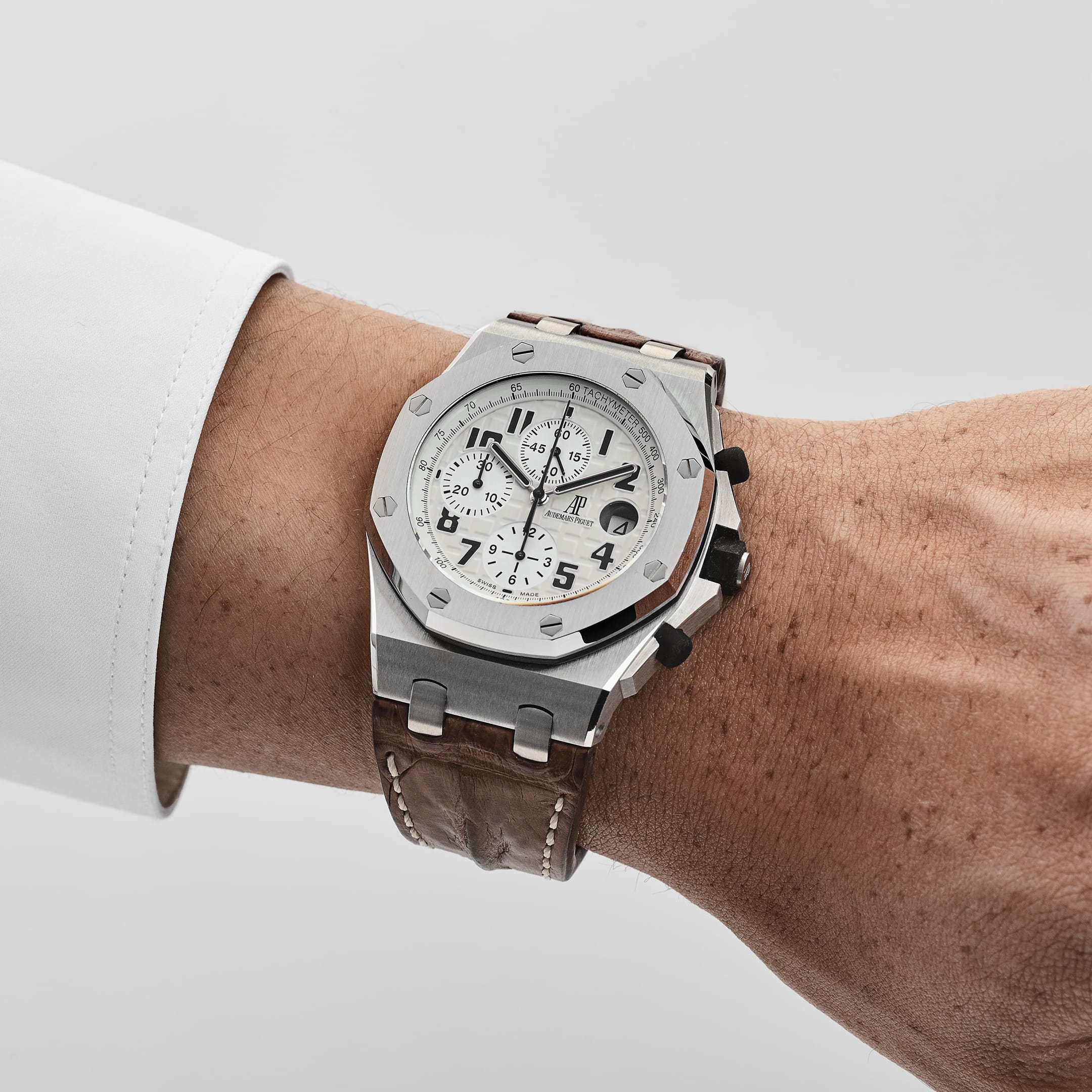 Audemars Piguet Royal Oak Offshore 26170ST.OO.D091CR.01 Chronograph 'Safari' Srainless Steel White Dial Limited Edition (2015) - 图片 2