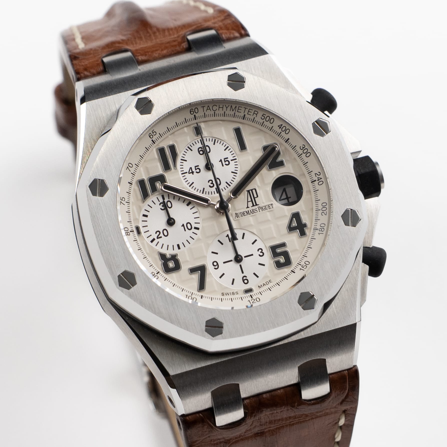 Audemars Piguet Royal Oak Offshore 26170ST.OO.D091CR.01 Chronograph 'Safari' Srainless Steel White Dial Limited Edition (2015) - 图片 5
