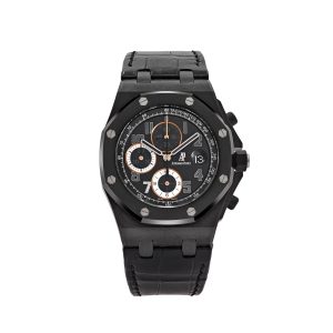 Audemars Piguet Royal Oak Offshore 26205AU.OOD002CR.01 'Ginza 7' Chronograph Carbon Black Dial Limited Edition of 200 (2012)