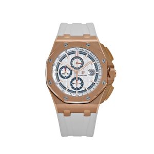 Audemars Piguet Royal Oak Offshore 26408OR.OO.A010CA.01 'Summer' Chronograph Rose Gold White Dial Limited Edition of 500 (2017)