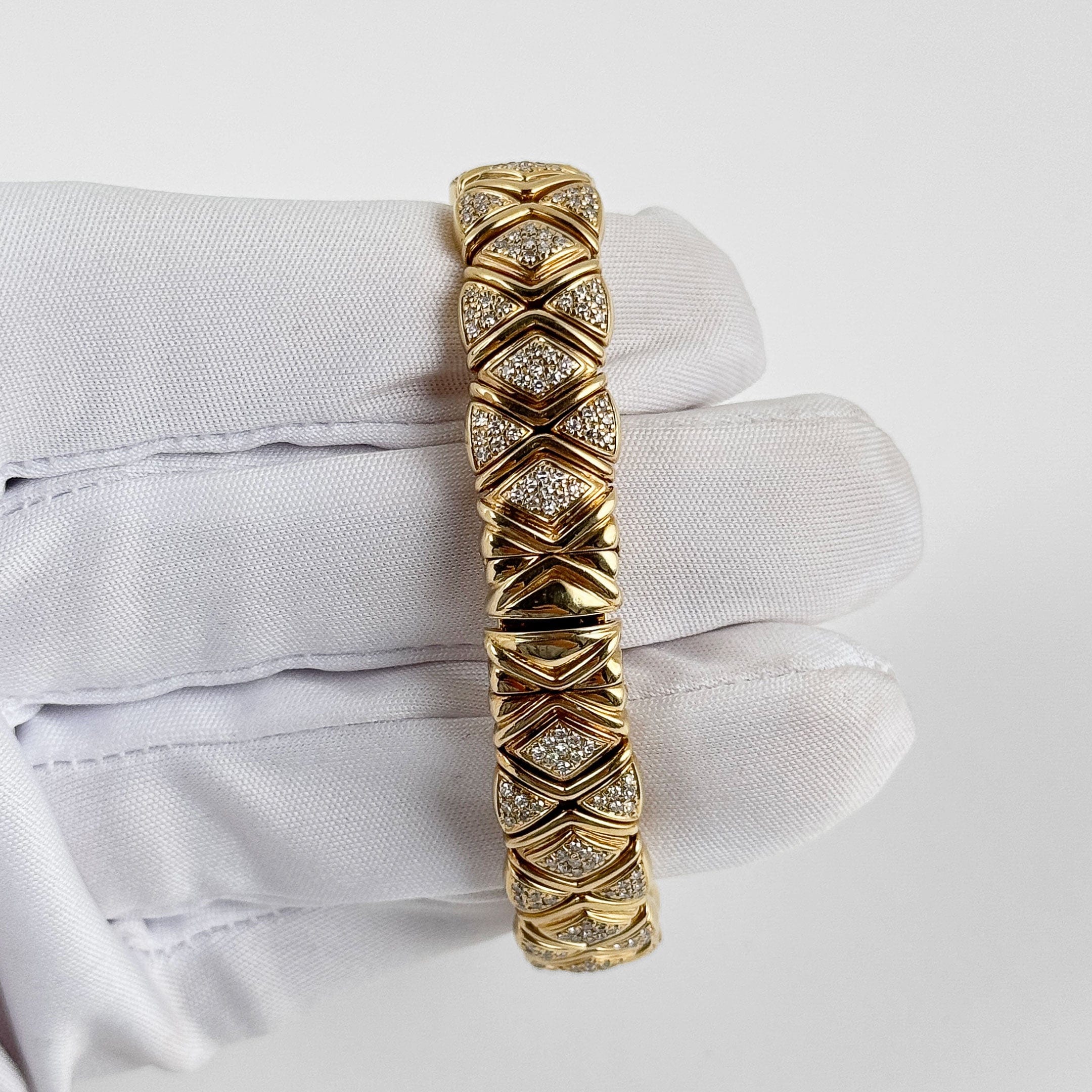 Cartier Colisée 'Ladies' Yellow Gold White Dial Diamond Bezel Quartz - 图片 12