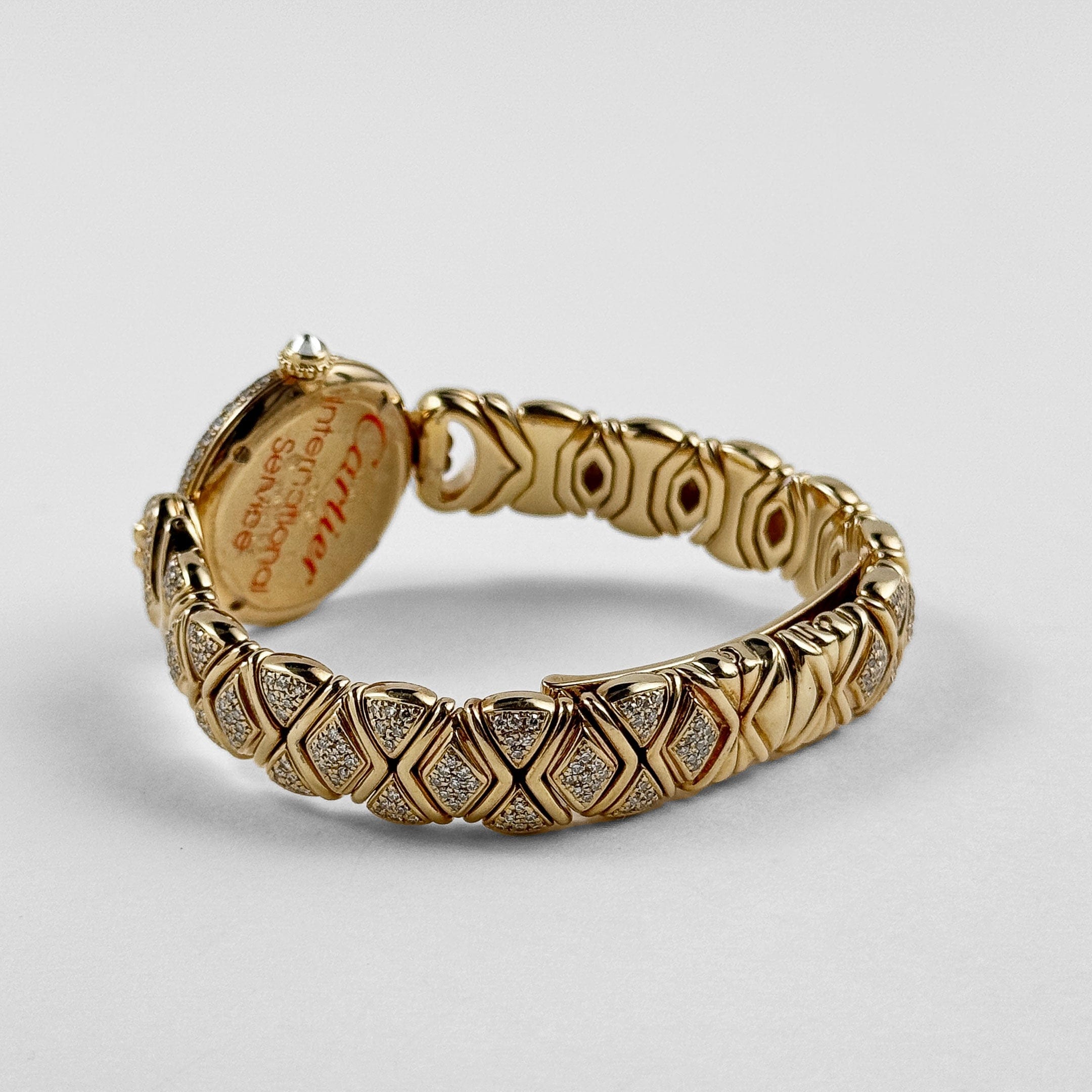 Cartier Colisée 'Ladies' Yellow Gold White Dial Diamond Bezel Quartz - 图片 9