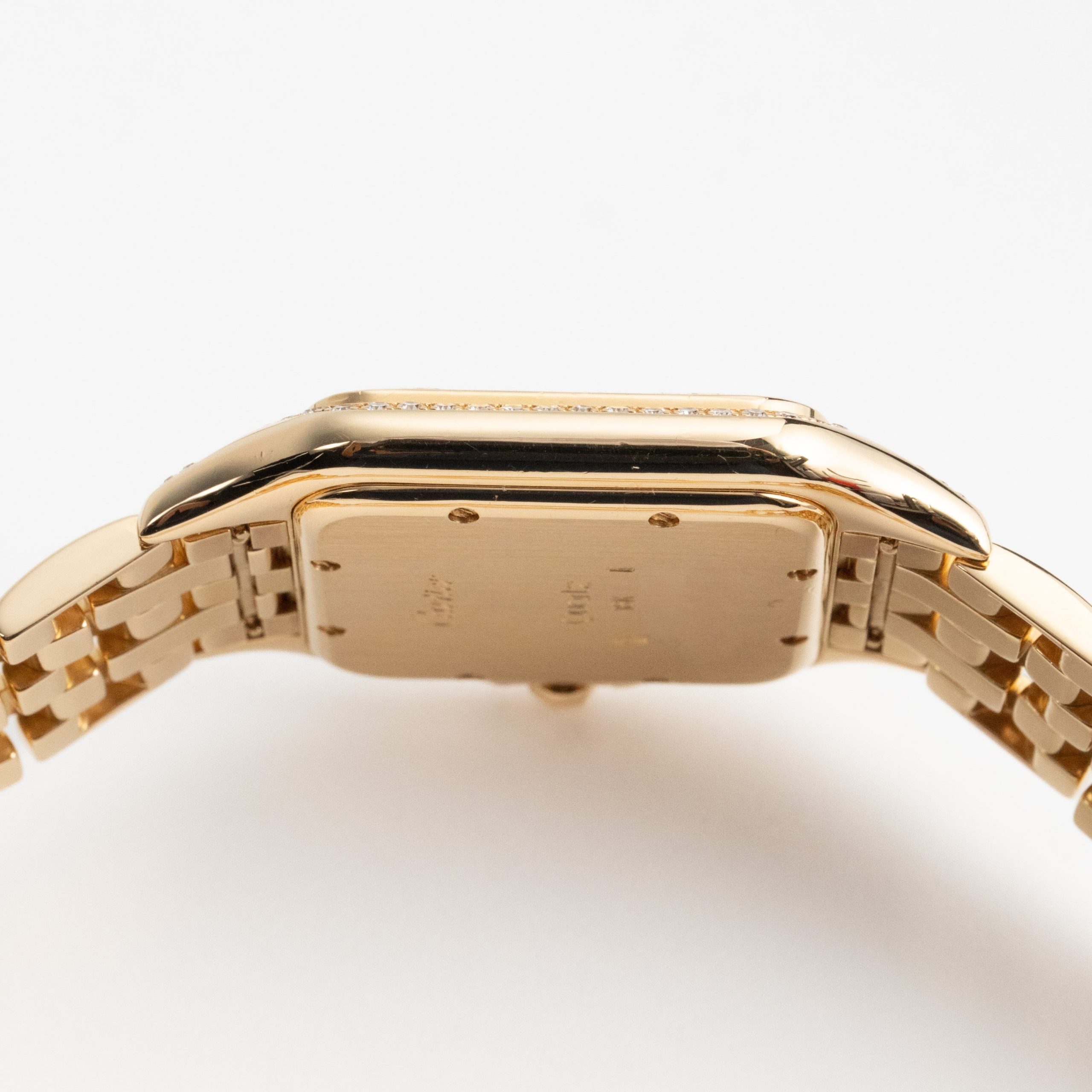 Cartier Panthère 88369 Yellow Gold Diamond-Set Dial Bezel Lugs Quartz - 图片 9