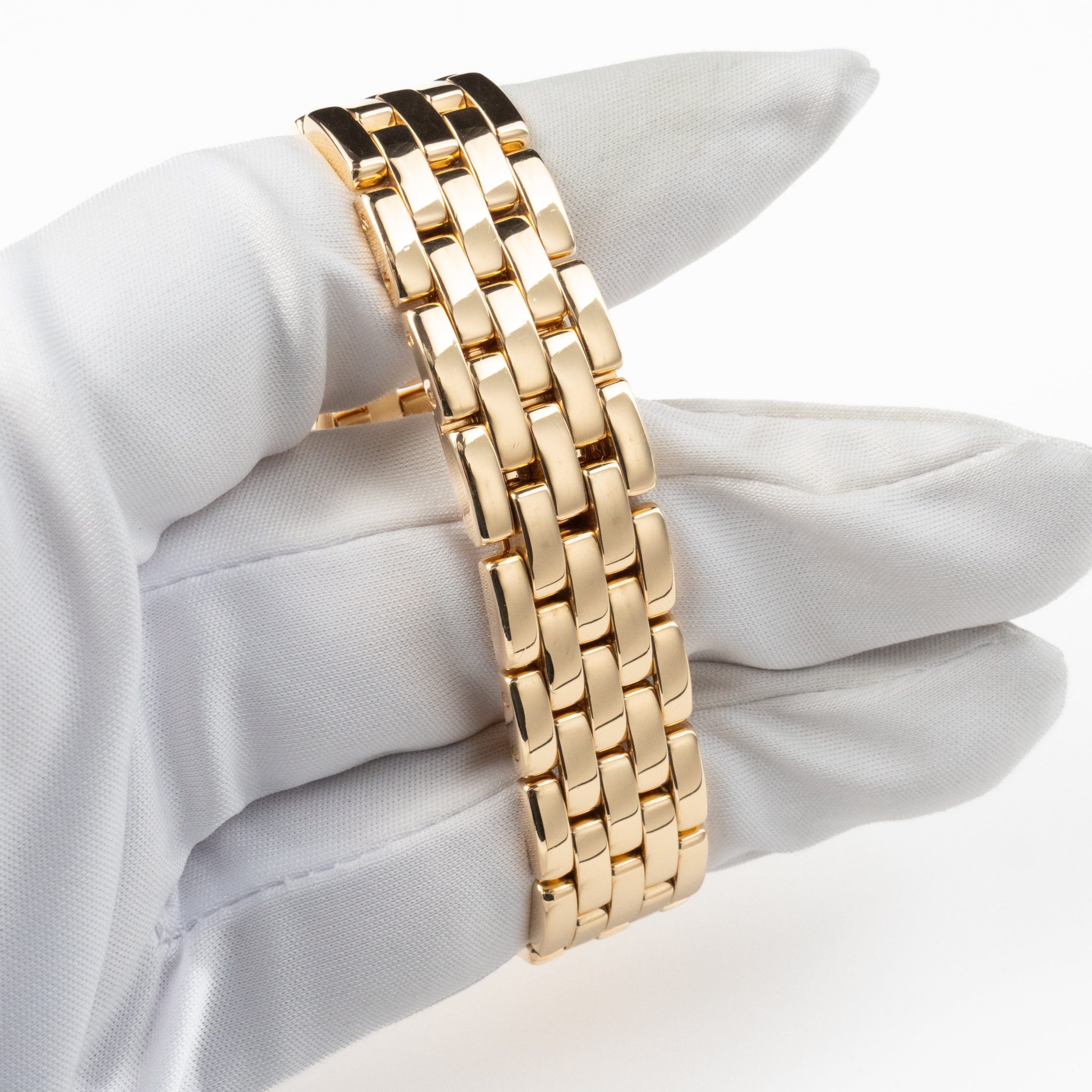 Cartier Panthère 88369 Yellow Gold Diamond-Set Dial Bezel Lugs Quartz - 图片 13