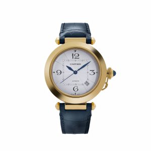 Cartier Pasha WGPA0007 Yellow Gold Silver-White Dial (2020)