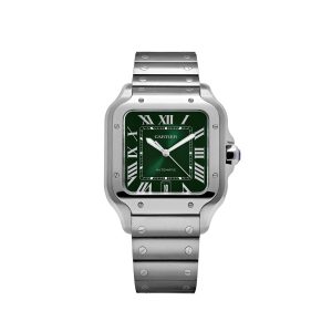 Cartier Santos Large WSSA0062 Stainless Steel Green Dial (2026)