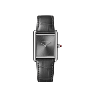 Cartier Tank Louis Medium WGTA0303 Platinum Gray Dial (2025)