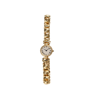 Cartier Vendôme 0958 'Ladies' Yellow Gold White Dial Diamond Set Quartz