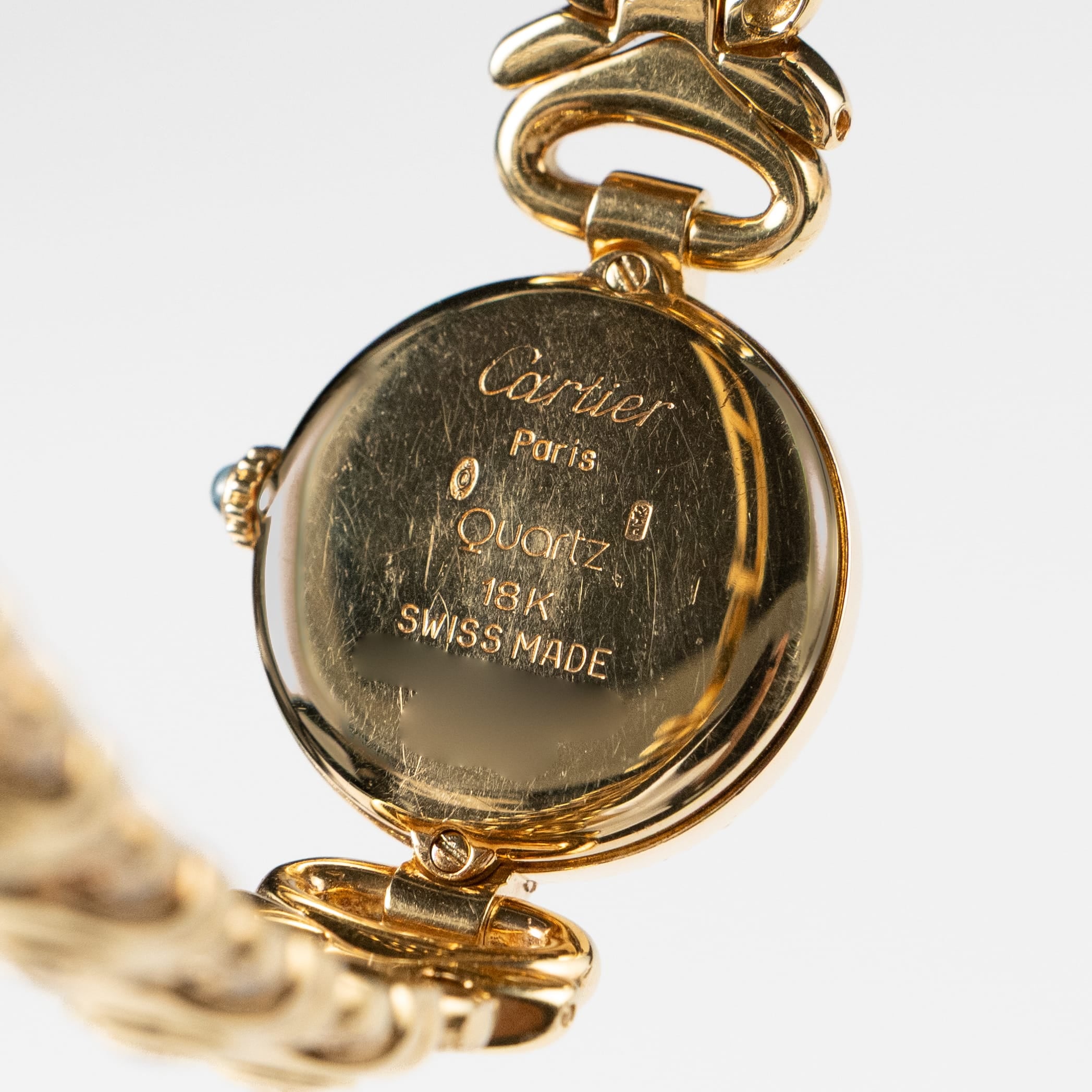 Cartier Vendôme 0958 'Ladies' Yellow Gold White Dial Diamond Set Quartz - 图片 10