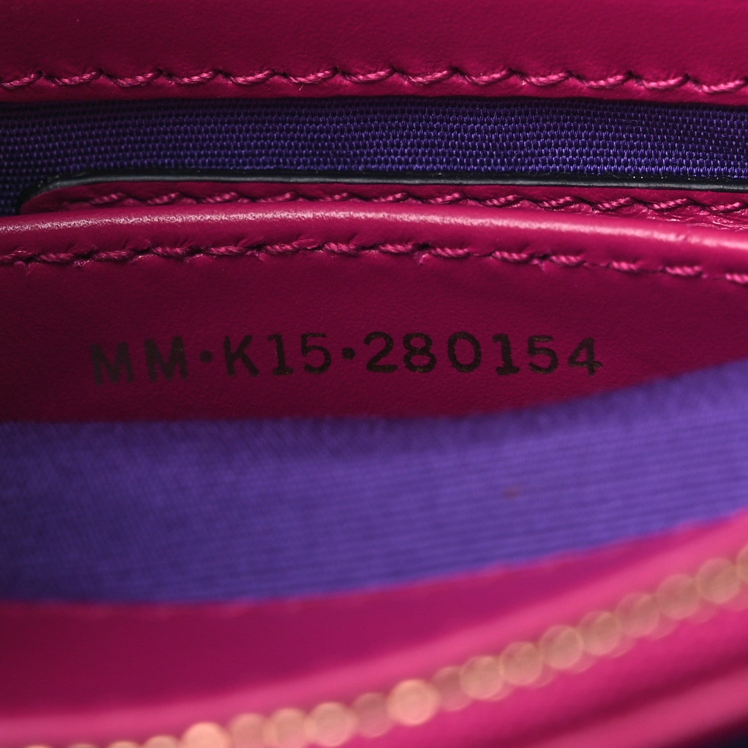 Calfskin Serpenti Forever Shoulder Bag Pink - Image 7