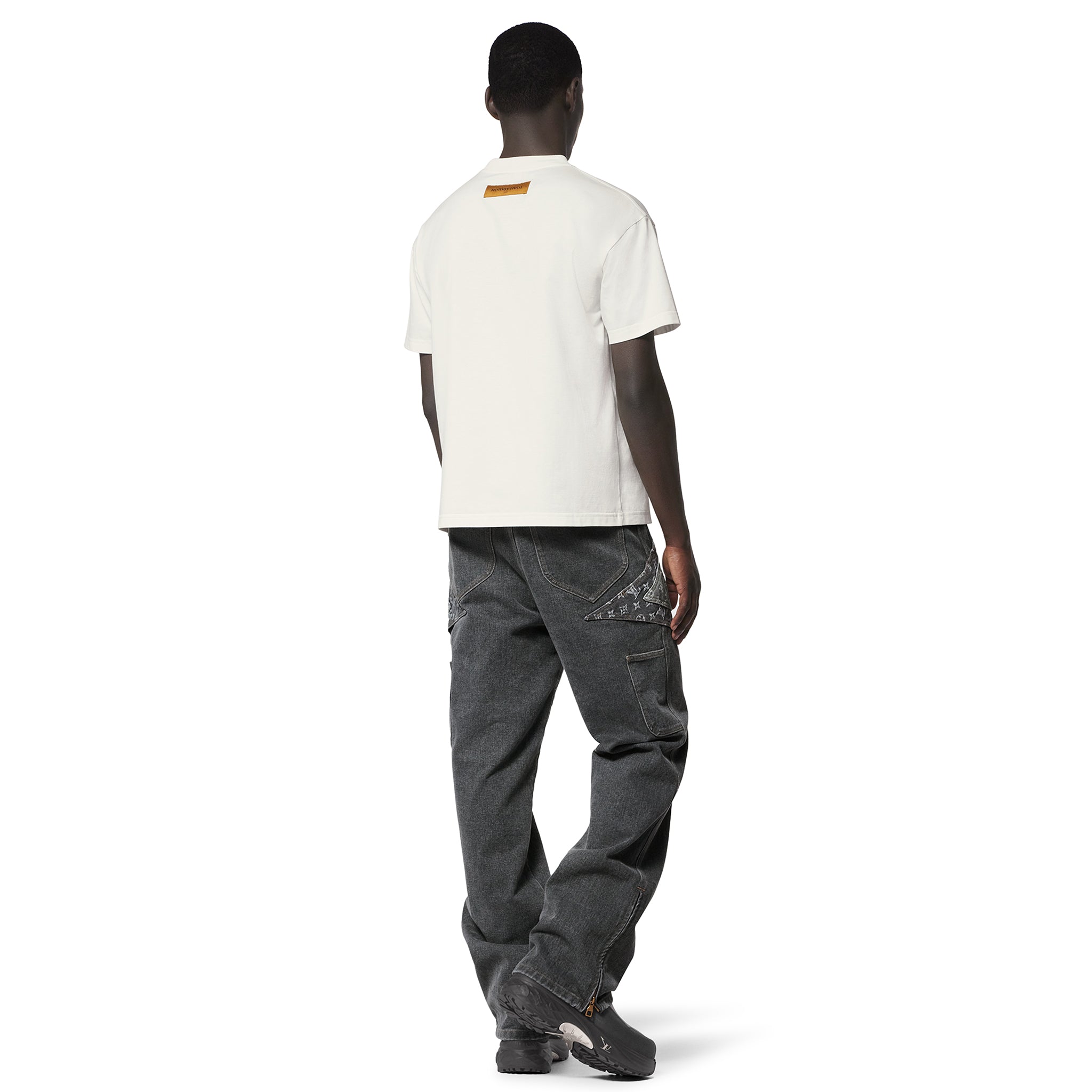 Louis Vuitton LV Birds Printed Cotton T Shirt White - 图片 5