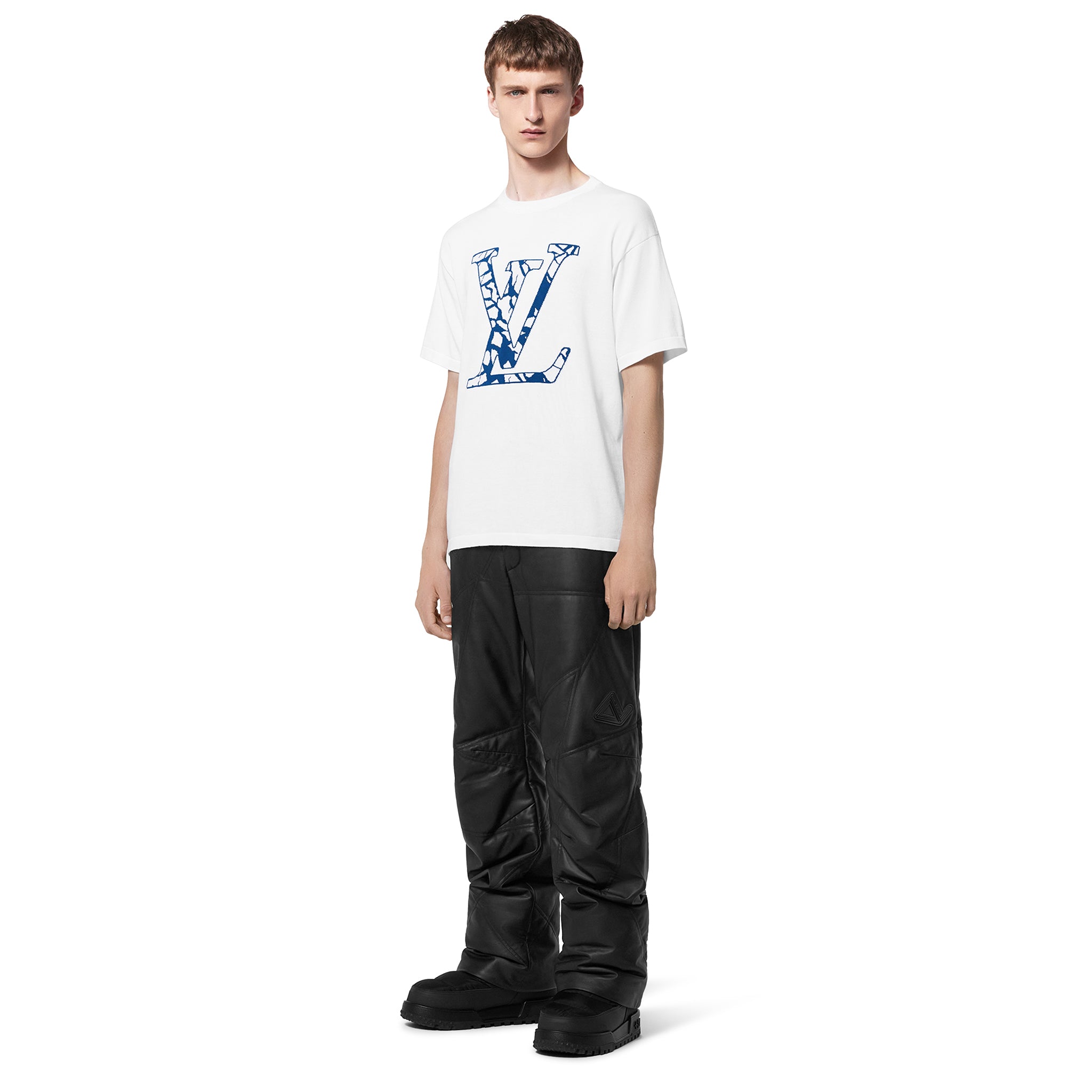 Louis Vuitton LV Ice Milk White Crewneck T Shirt - 图片 5