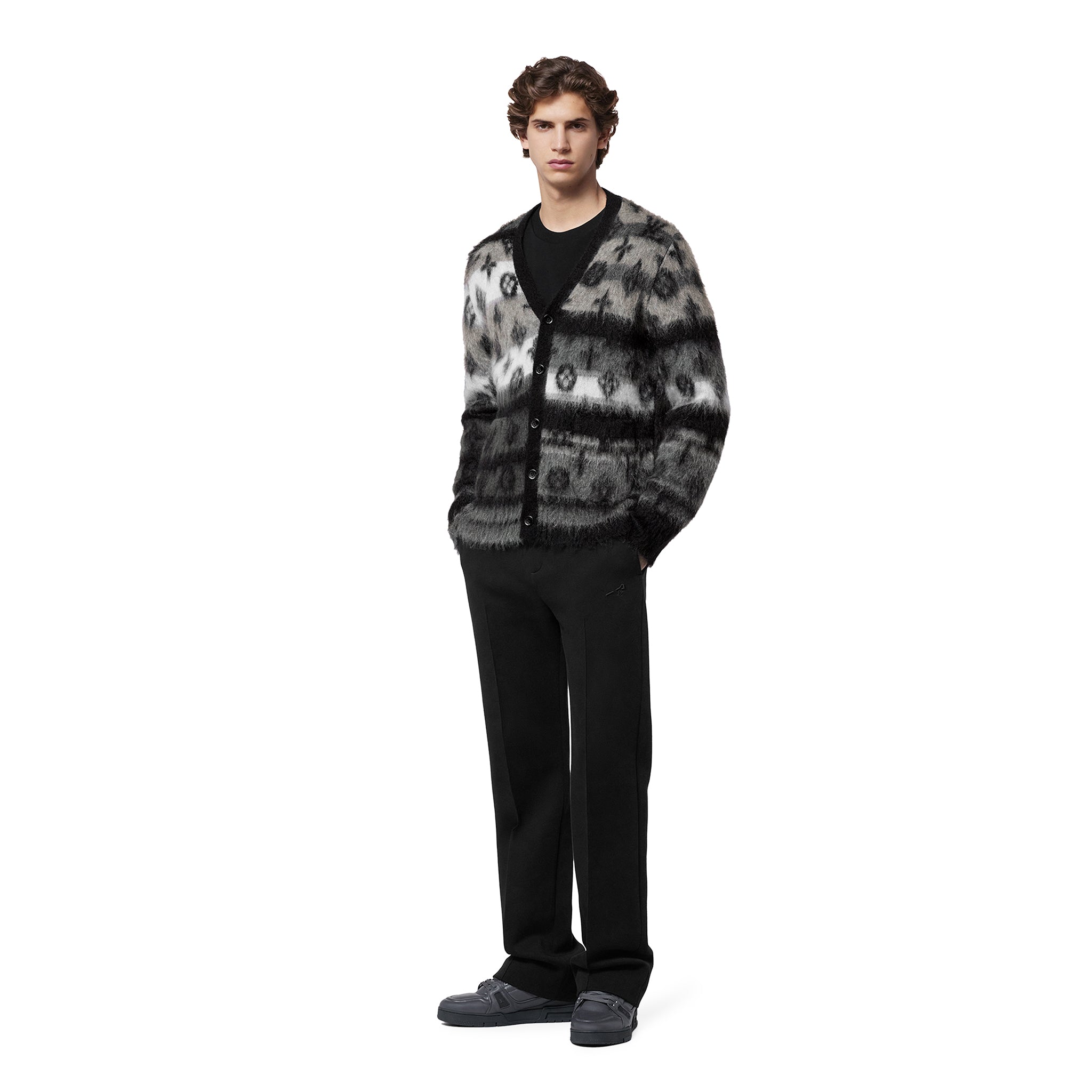 Louis Vuitton Monogram Mohair Multicoloured Cardigan - 图片 5