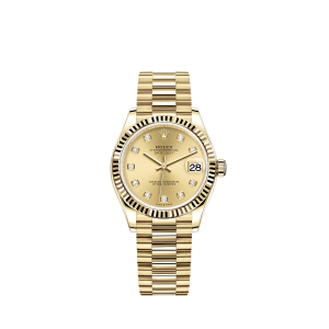 Rolex Datejust 31mm gold diamond dial