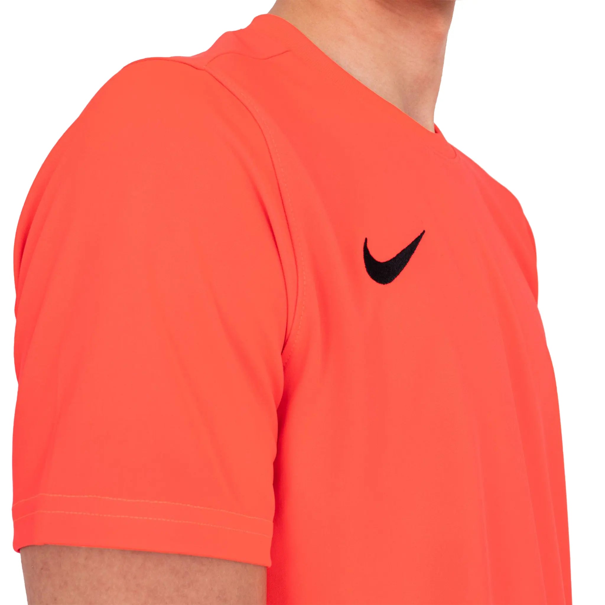 Nike Dri-FIT Park VII SS Bright Crimson Black T Shirt - 图片 5