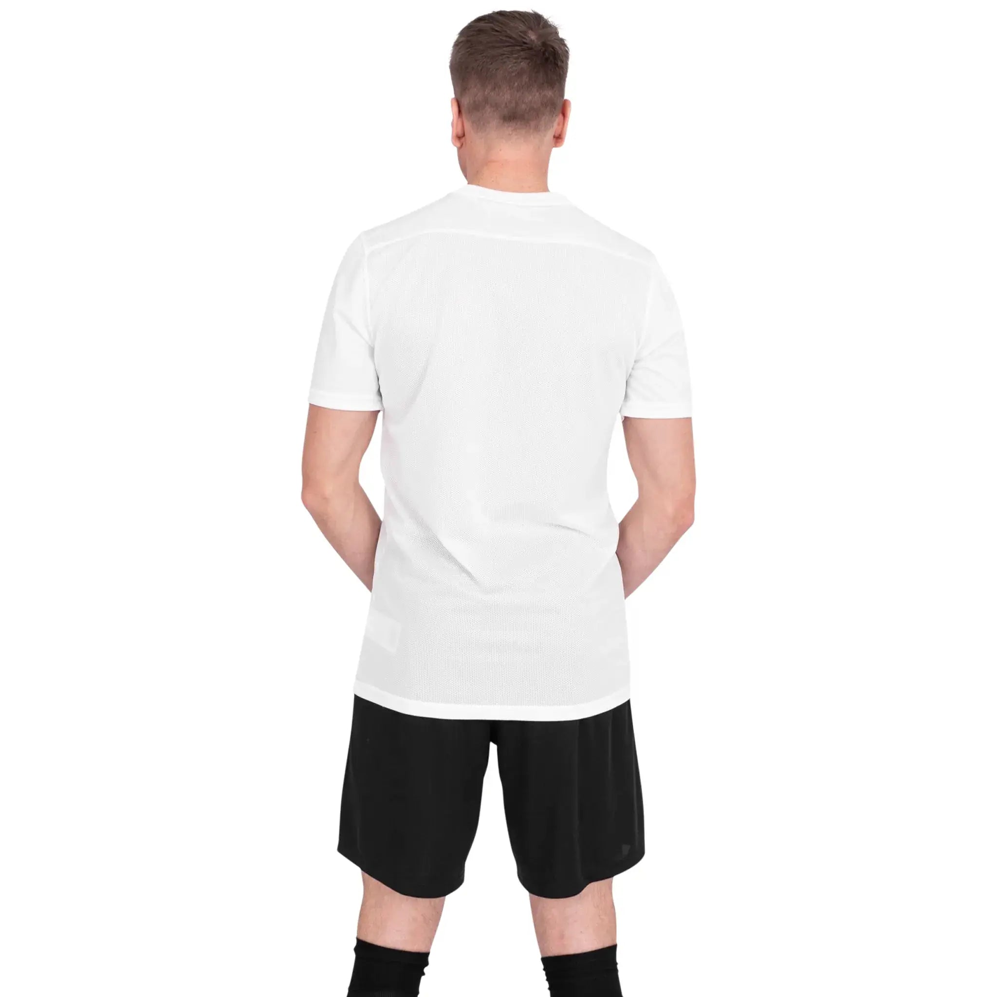 Nike Dri-FIT Park III White Black T Shirt & Shorts - 图片 4