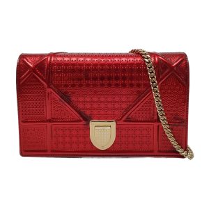 Diorama Calfskin Red