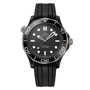 OMEGA Seamaster Diver 300m Co-Axial Master Chronometer 43.5mm, Black Rubber