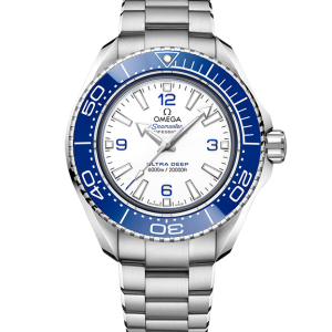 OMEGA Seamaster Planet Ocean 6000m, 45.5mm with White Dial
