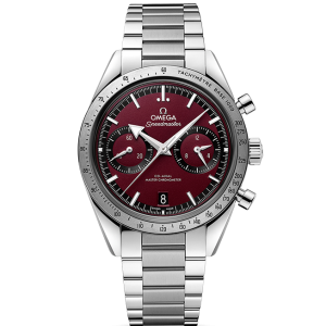 OMEGA Speedmaster '57 Co-Axial Master Chronometer Chronograph, 40.5mm with Burgundy Dial