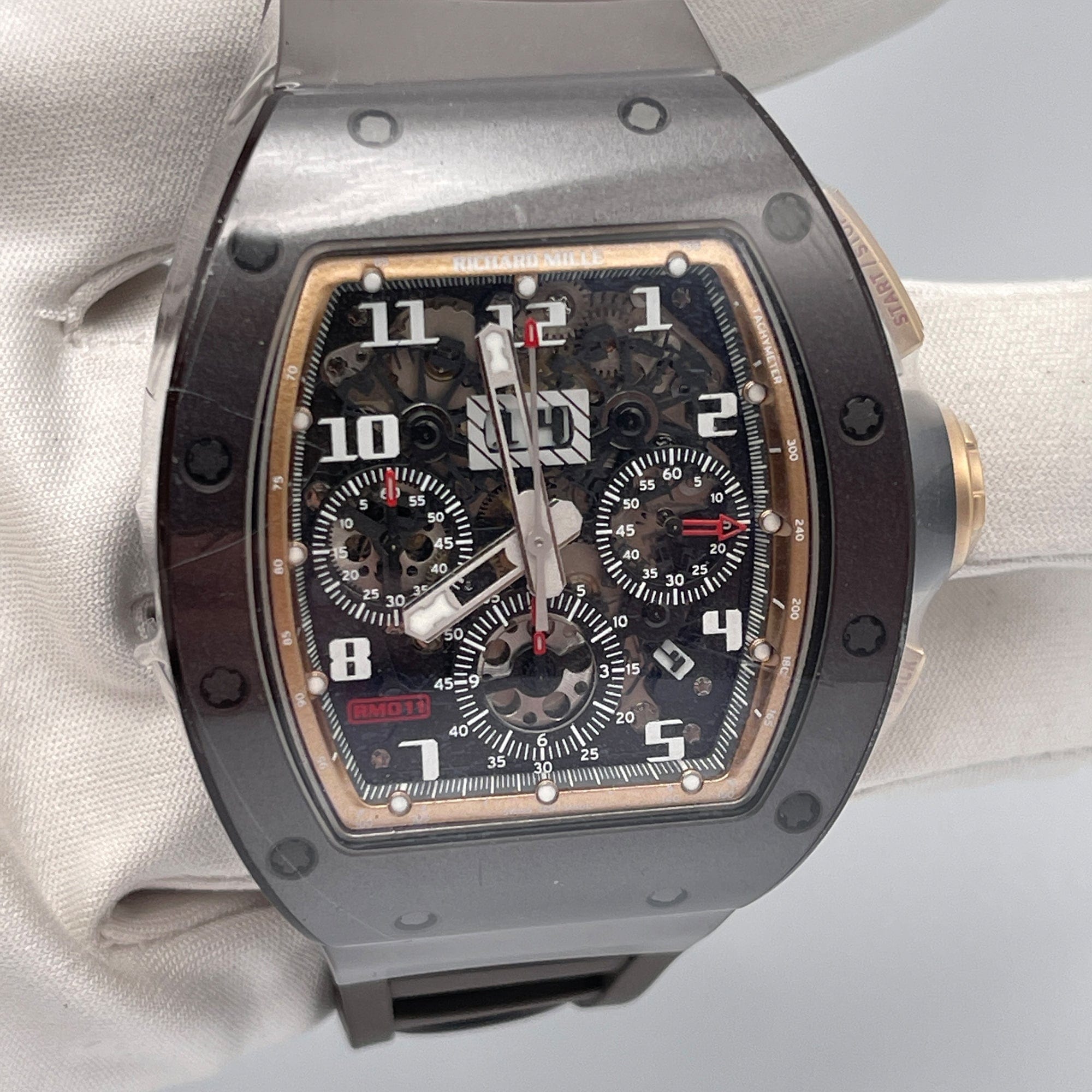 Richard Mille RM 011 Brown Ceramic TZP Asia Limited Edition of 50 - 图片 3