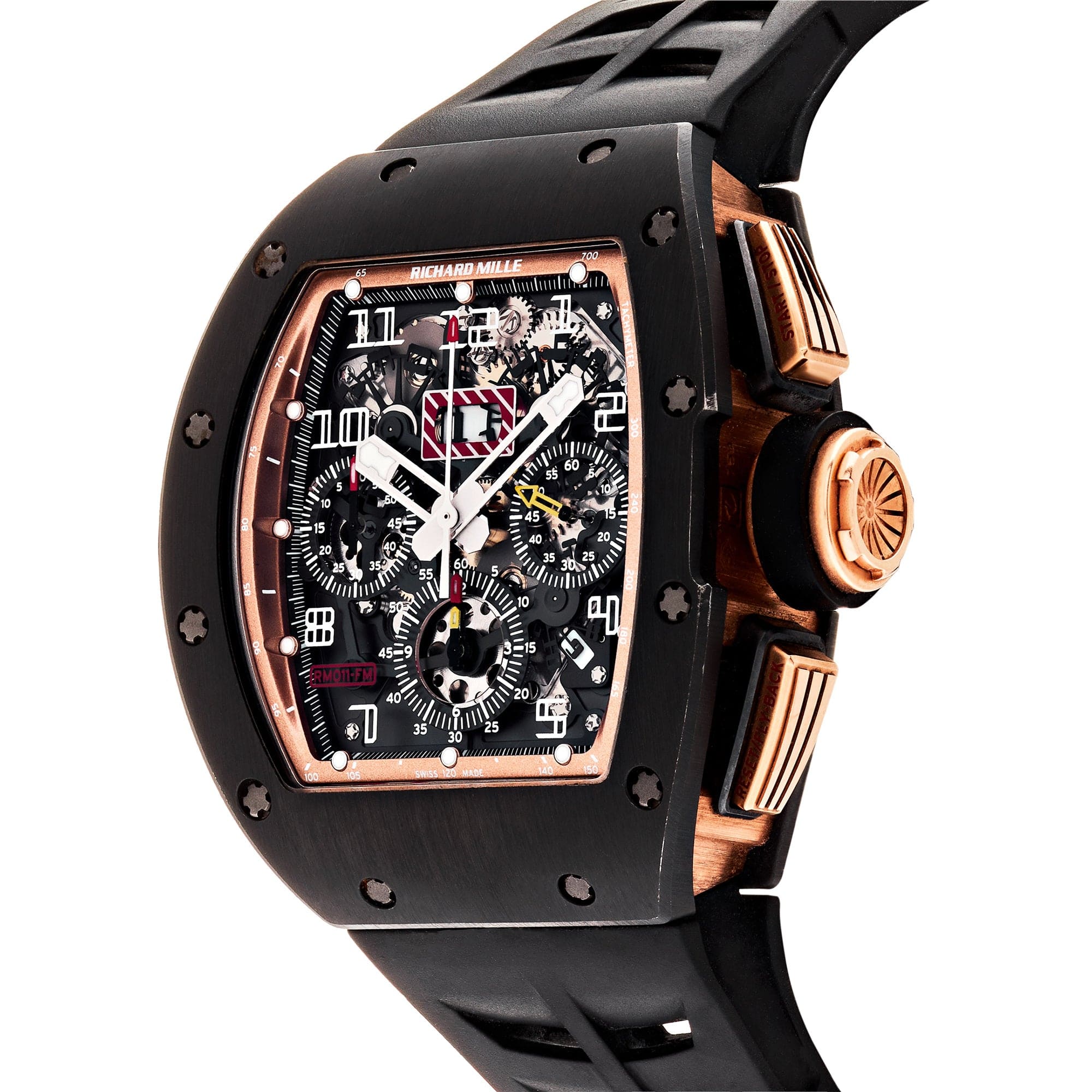 Richard Mille RM 011 Felipe Massa Boutique Exclusive DLC Titanium Rose Gold - 图片 2