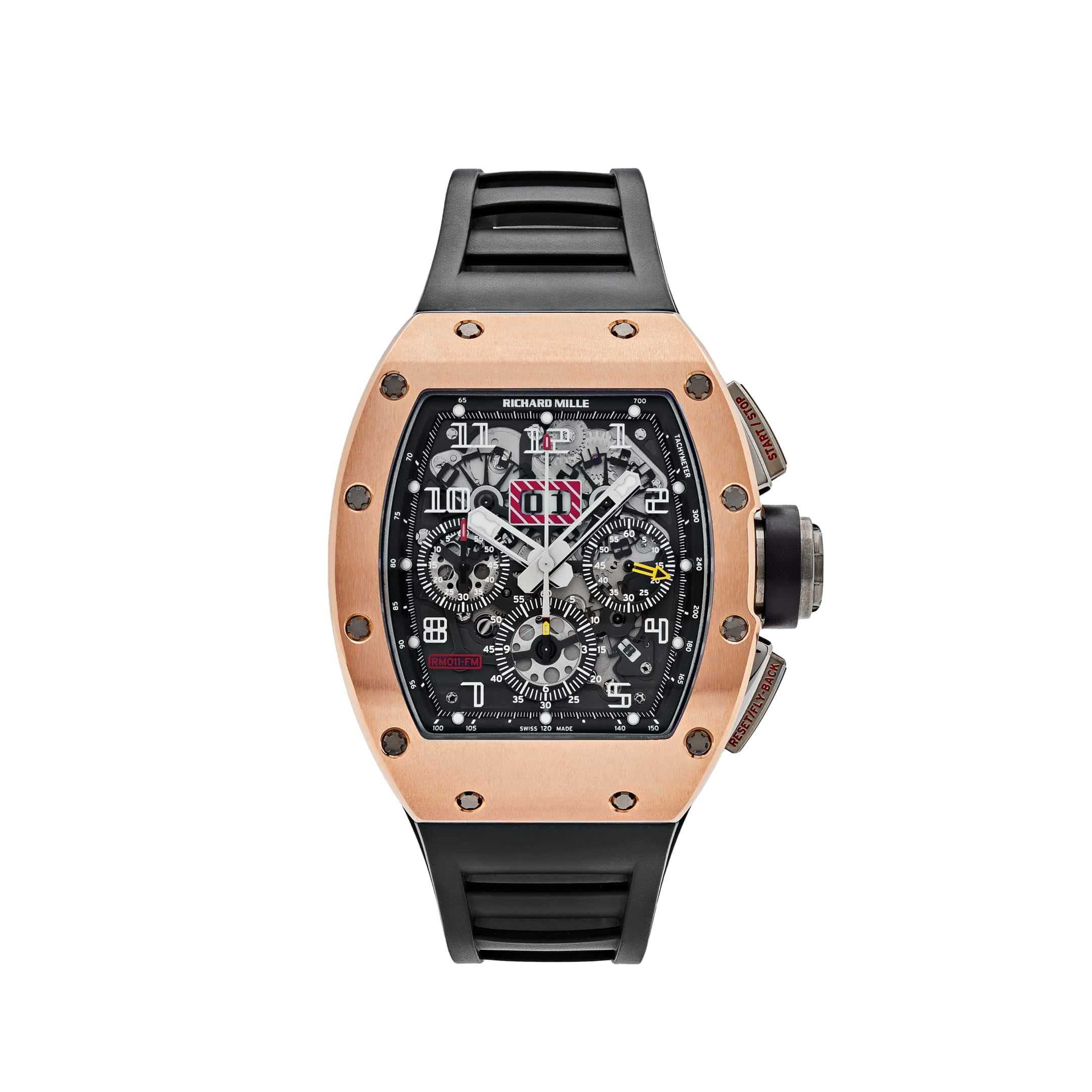 Richard Mille RM 011 Felipe Massa Chronograph Rose Gold Titanium
