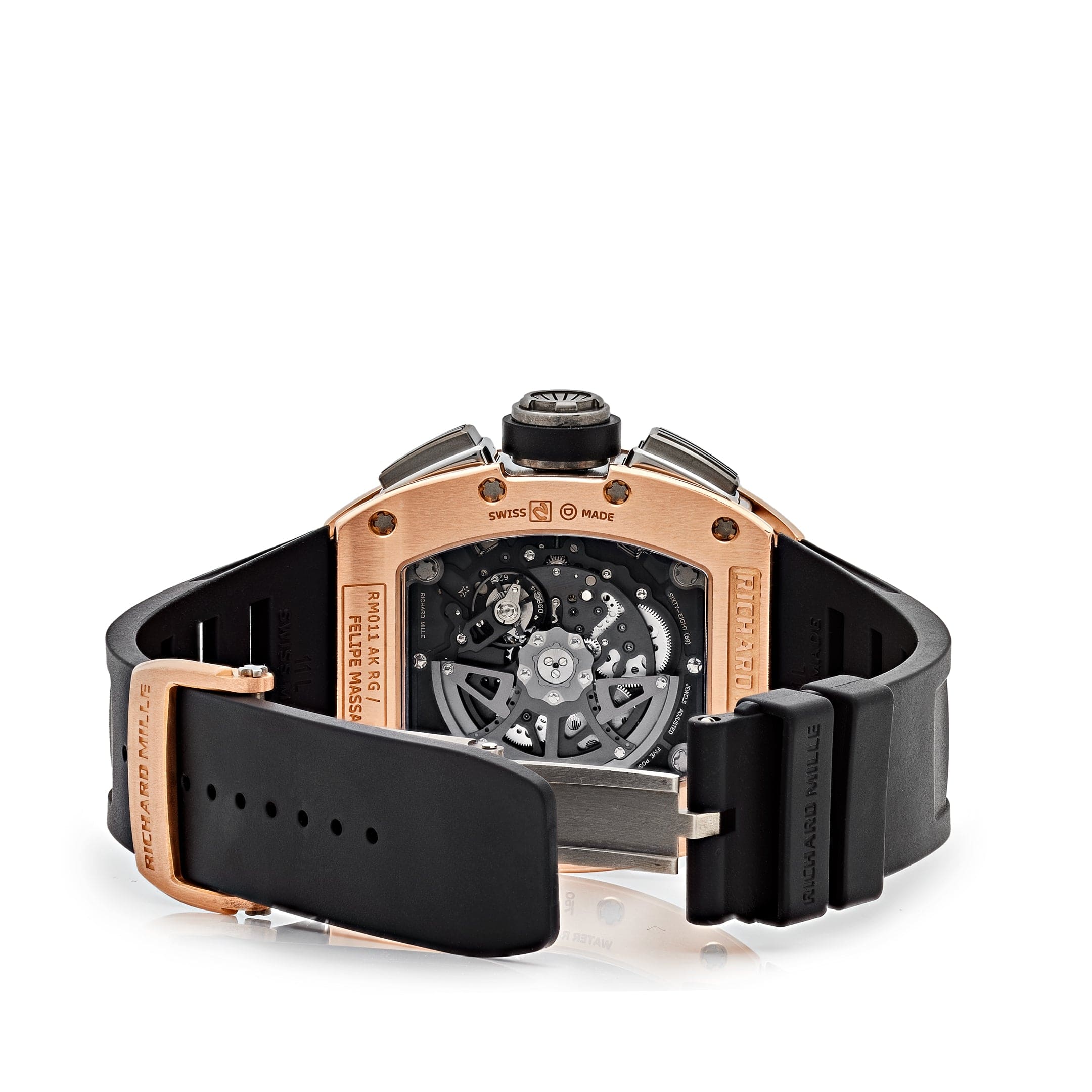 Richard Mille RM 011 Felipe Massa Chronograph Rose Gold Titanium - 图片 7