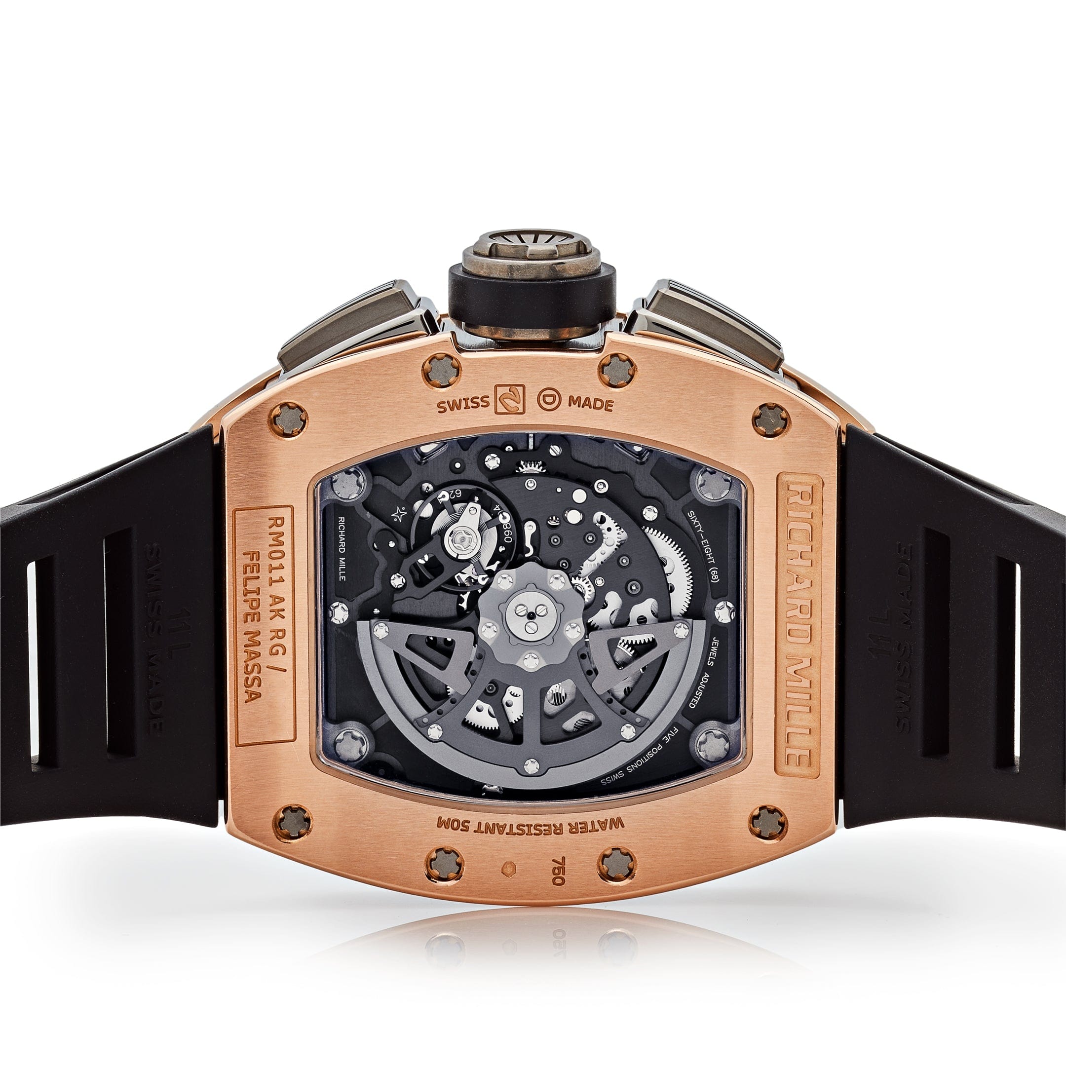 Richard Mille RM 011 Felipe Massa Chronograph Rose Gold Titanium - 图片 6