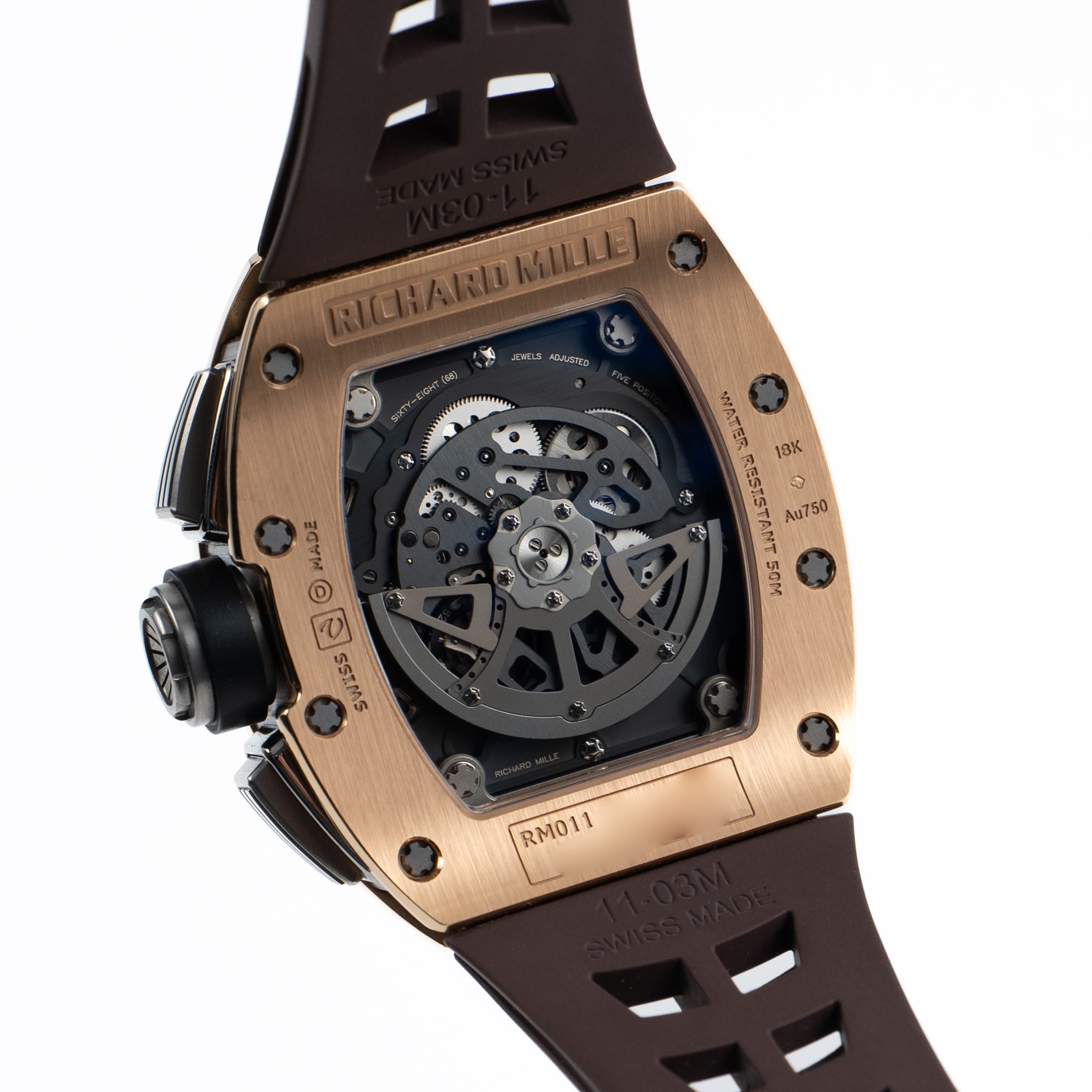Richard Mille RM 011 Felipe Massa Chronograph Rose Gold Titanium - 图片 16