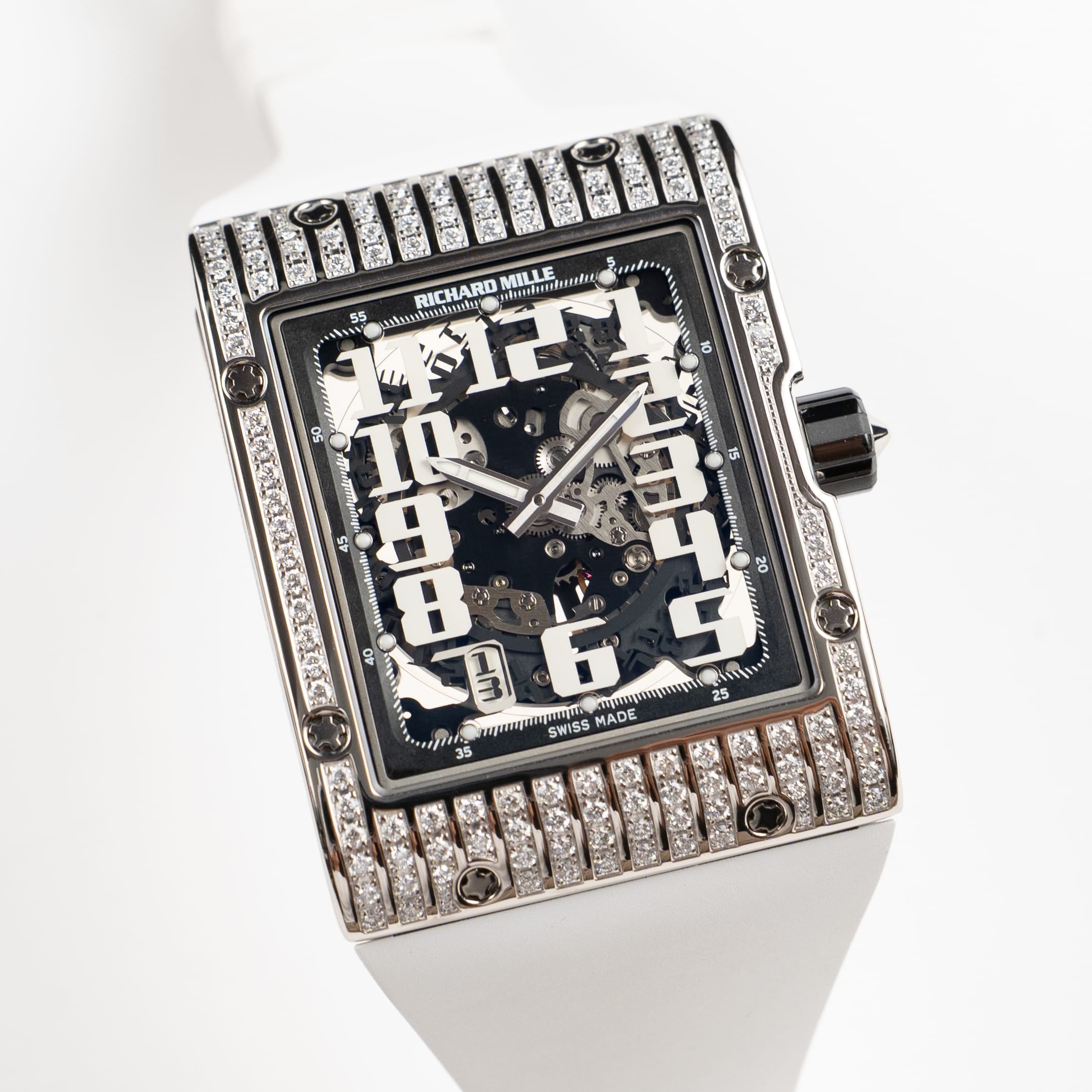 Richard Mille RM 016 'Extra Flat' White Gold Diamond Set (2008) - 图片 7