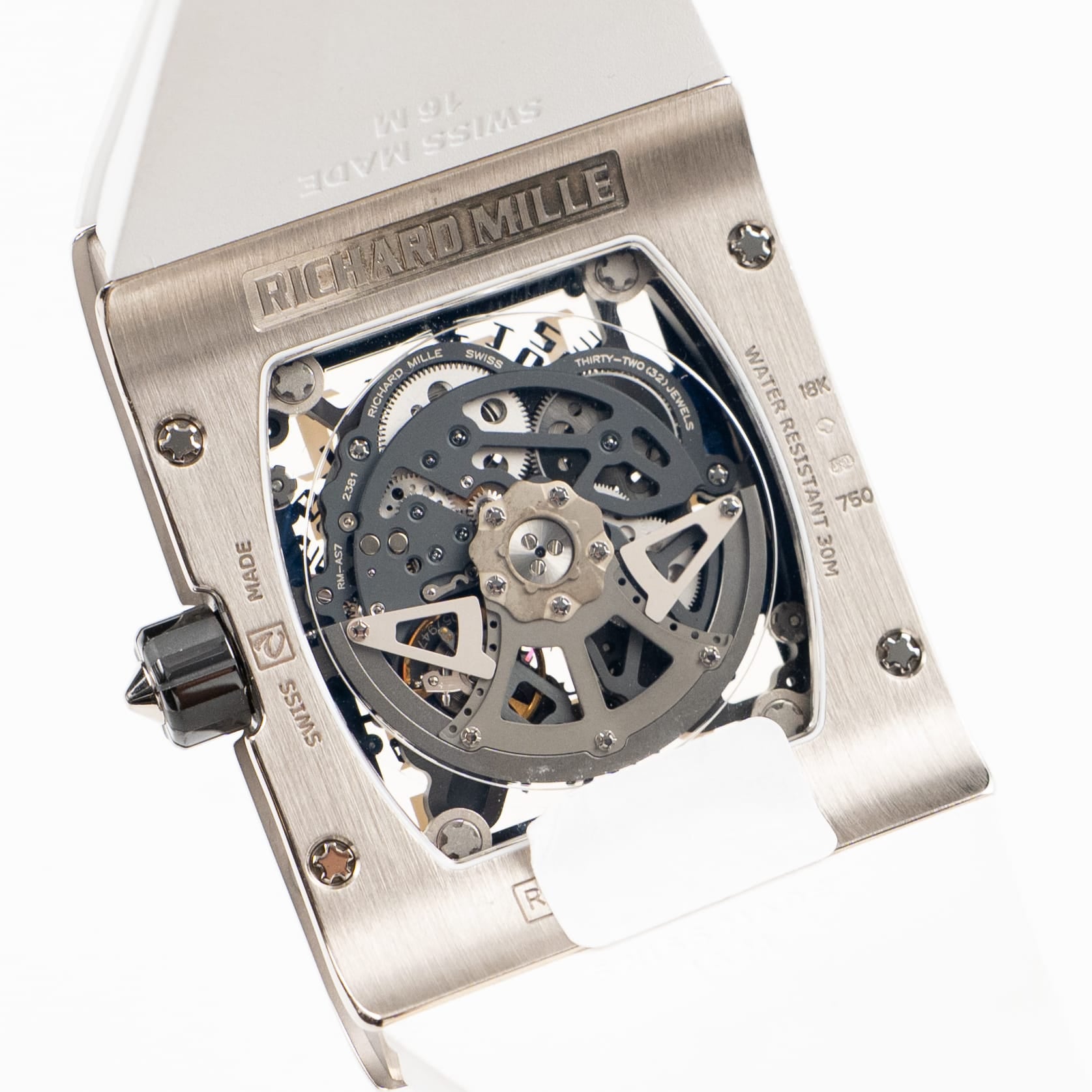 Richard Mille RM 016 'Extra Flat' White Gold Diamond Set (2008) - 图片 13