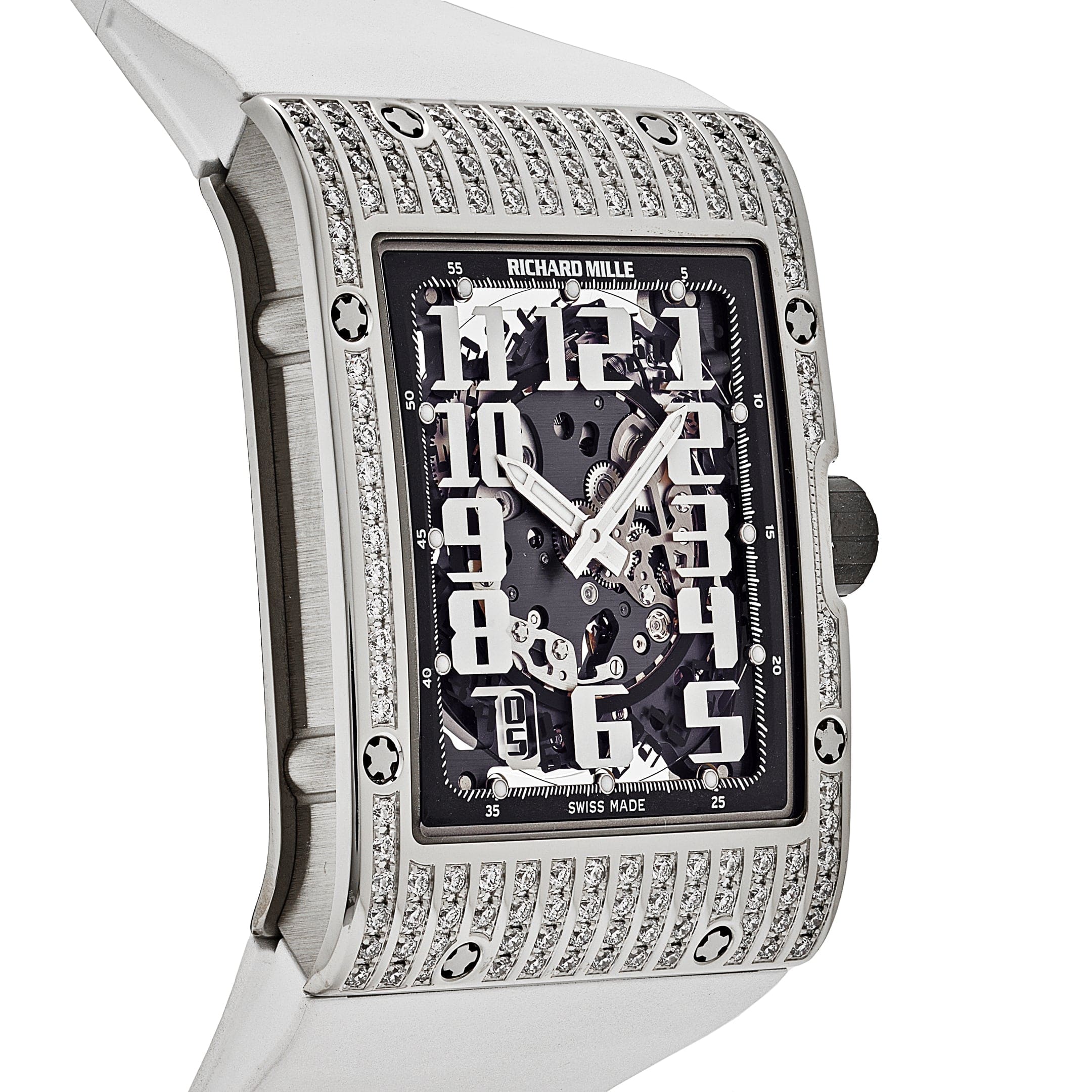 Richard Mille RM 016 'Extra Flat' White Gold Diamond Set (2008) - 图片 4