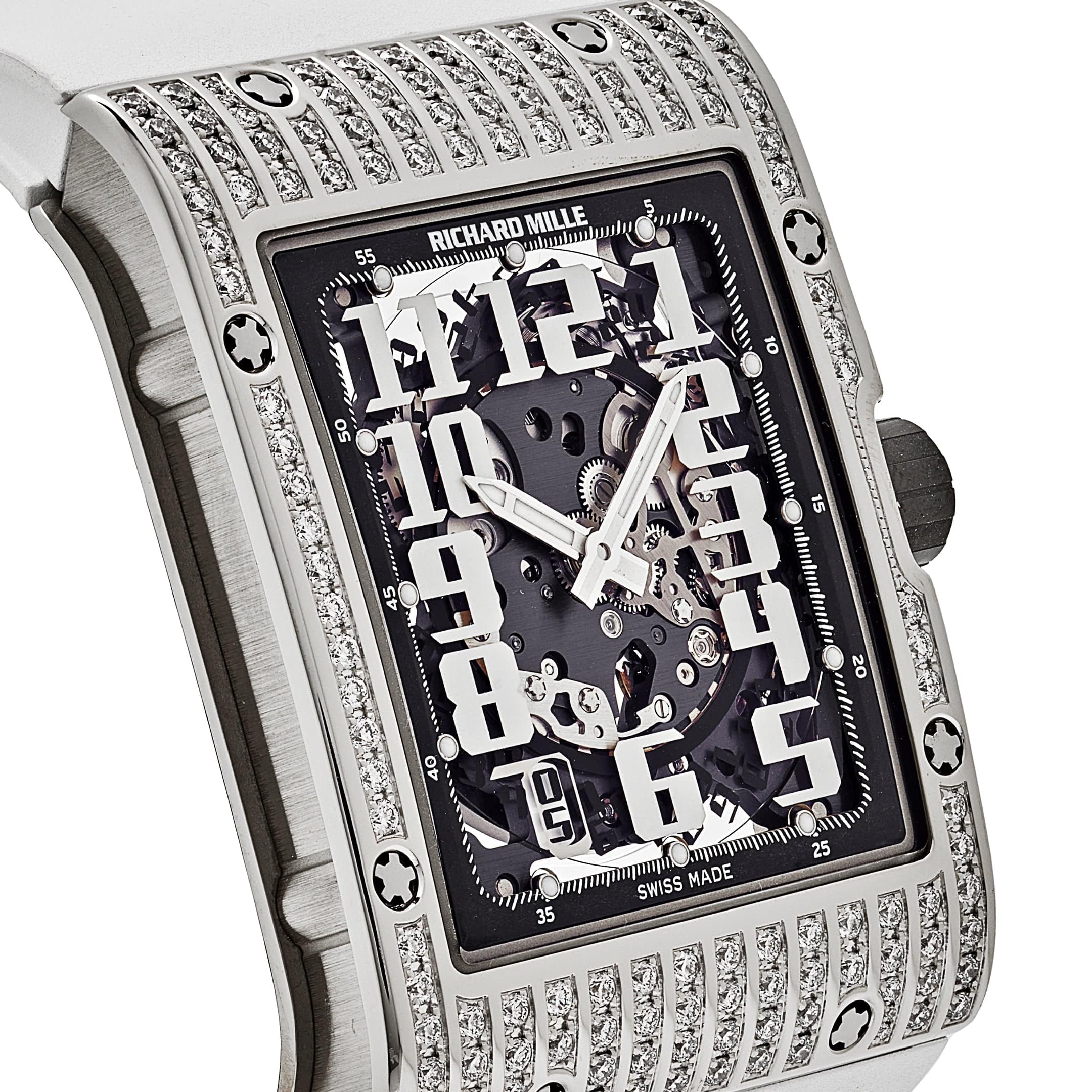 Richard Mille RM 016 'Extra Flat' White Gold Diamond Set (2008) - 图片 5