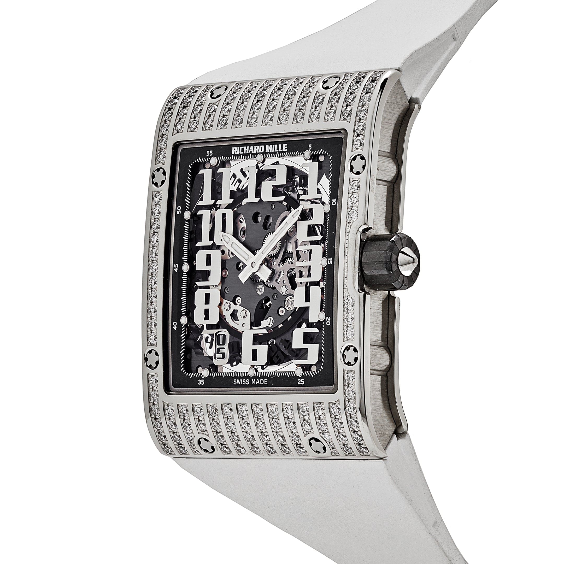 Richard Mille RM 016 'Extra Flat' White Gold Diamond Set (2008) - 图片 3
