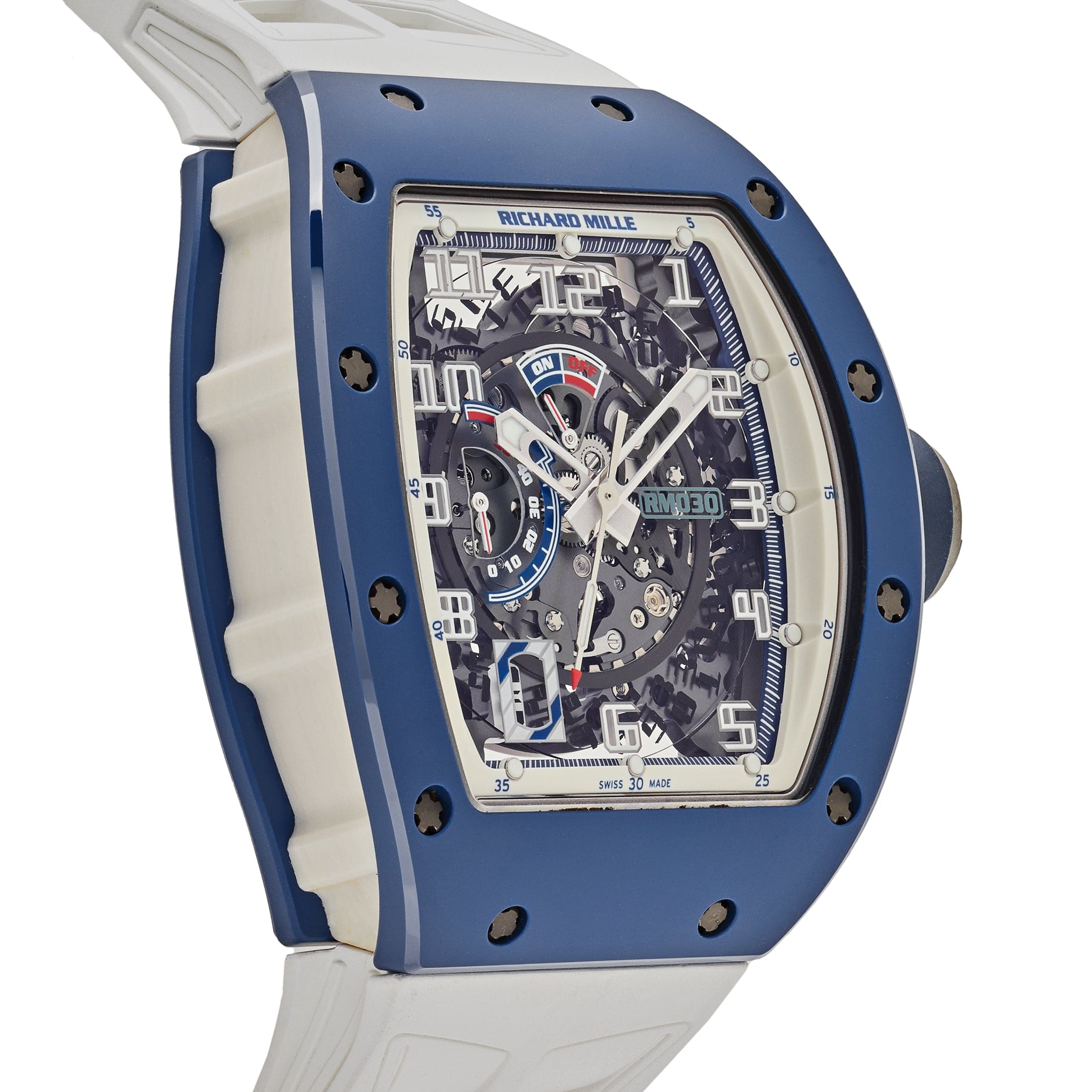 Richard Mille RM 030 Blue Ceramic Boutique Edition - 图片 4