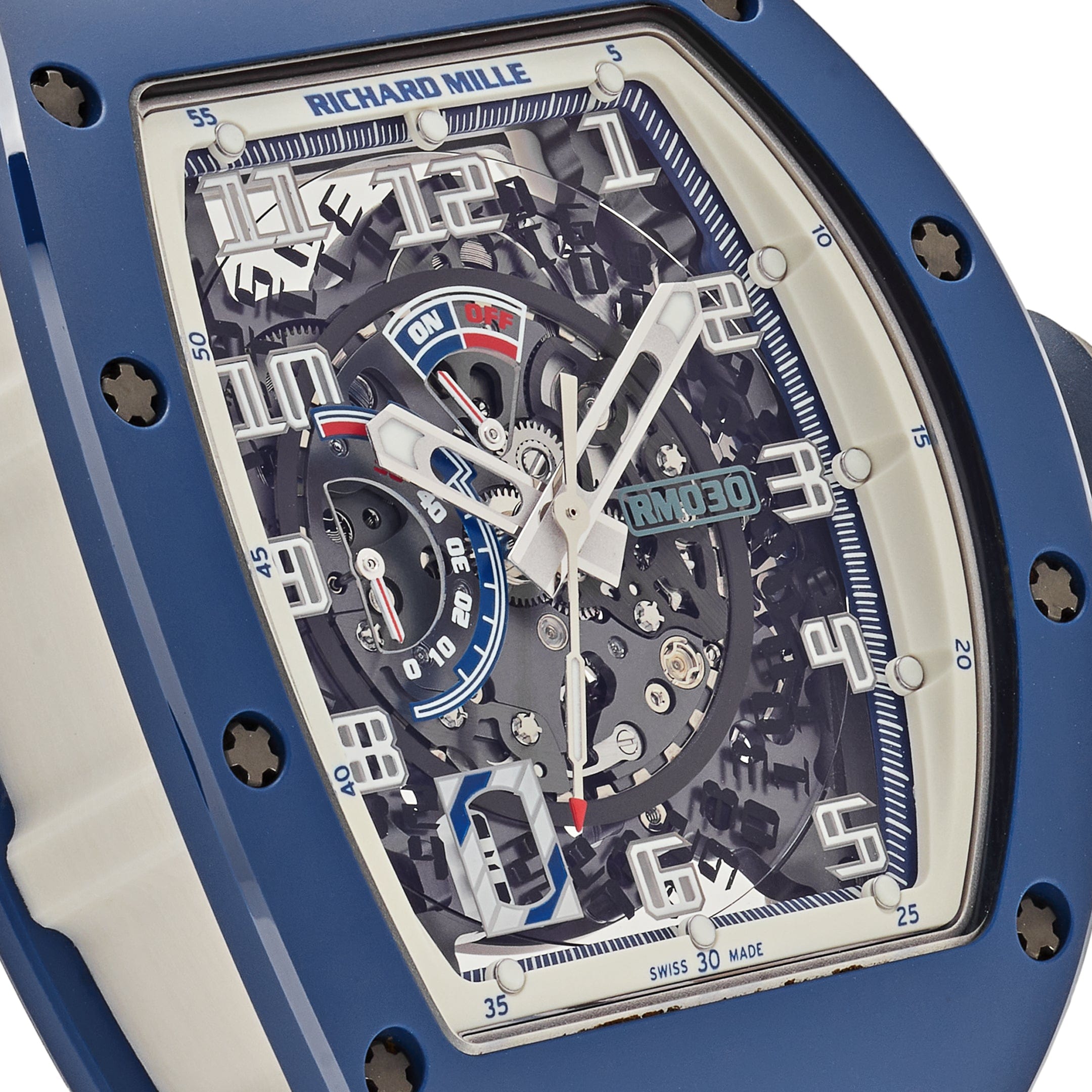 Richard Mille RM 030 Blue Ceramic Boutique Edition - 图片 7