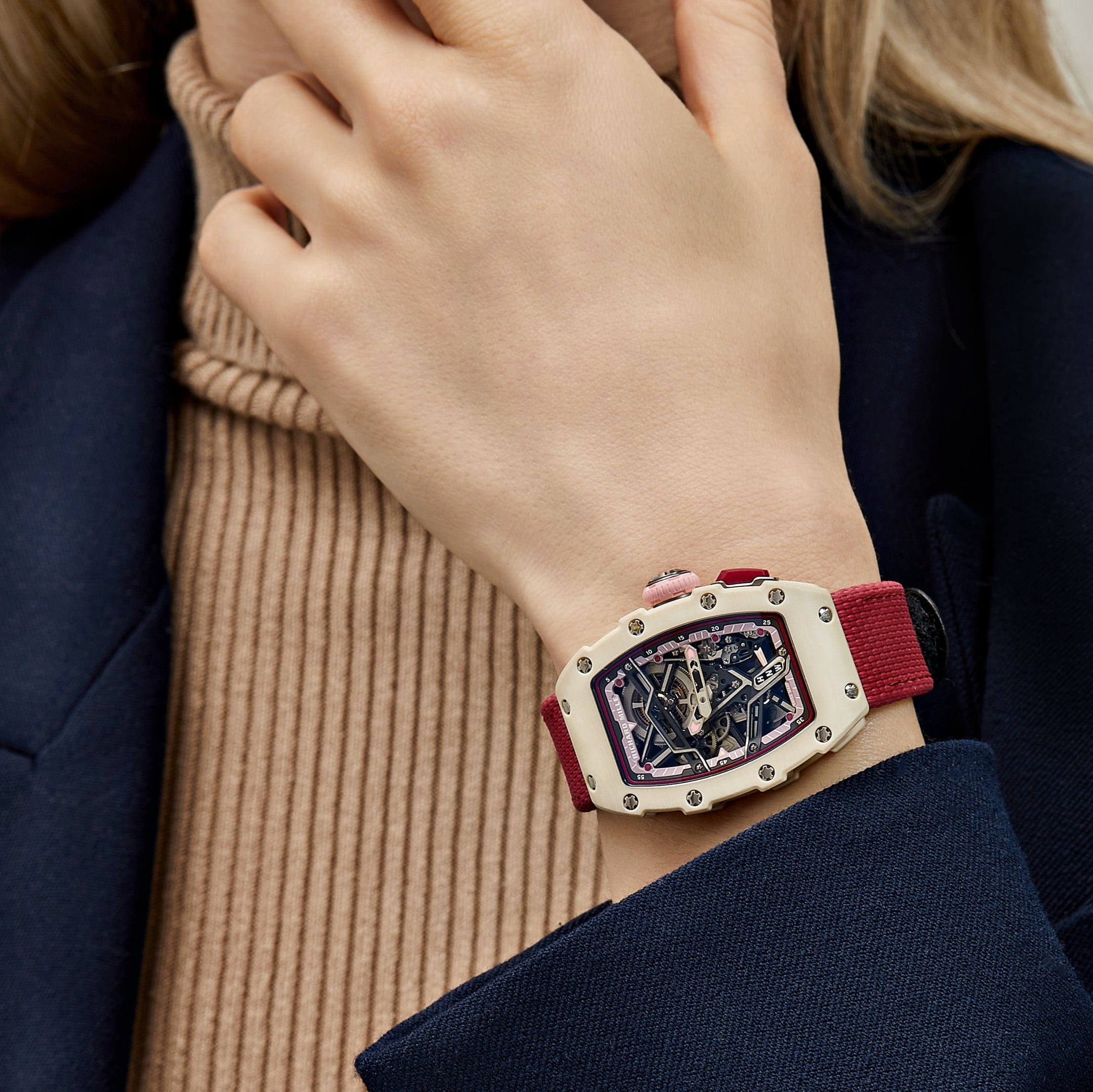 Richard Mille RM 07-04 'Ladies' White Quartz TPT Automatic Sport - 图片 2